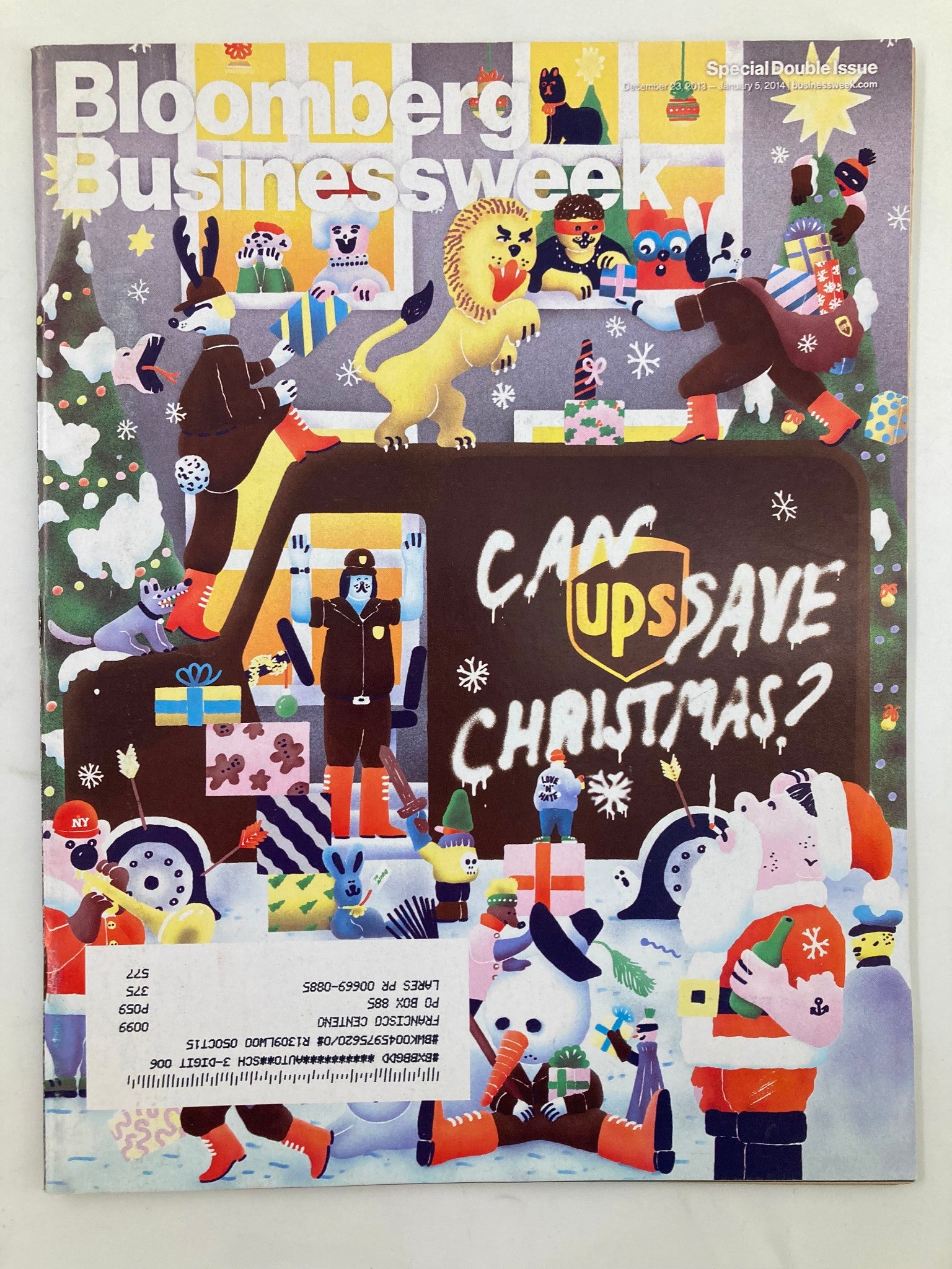 Bloomberg Businessweek Magazine December 23 2013 Can UPS Save Christmas?