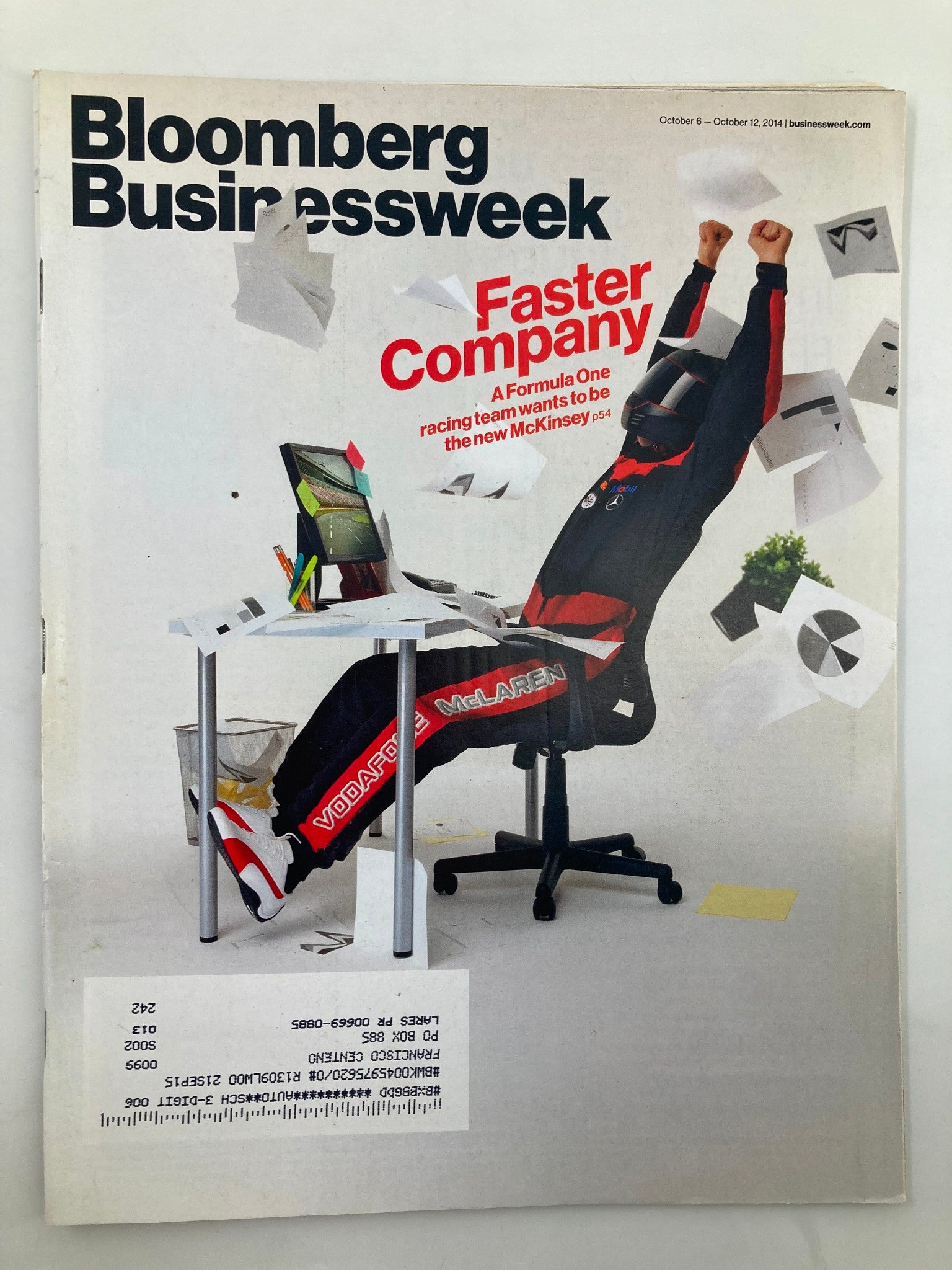 Bloomberg Businessweek Magazine October 6 2014 Formula One Wants to Be McKinsey