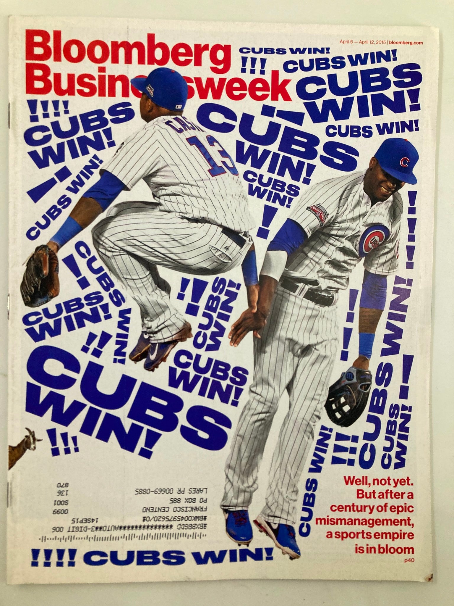 Bloomberg Businessweek Magazine April 6 2015 A Sports Empire is in Bloom