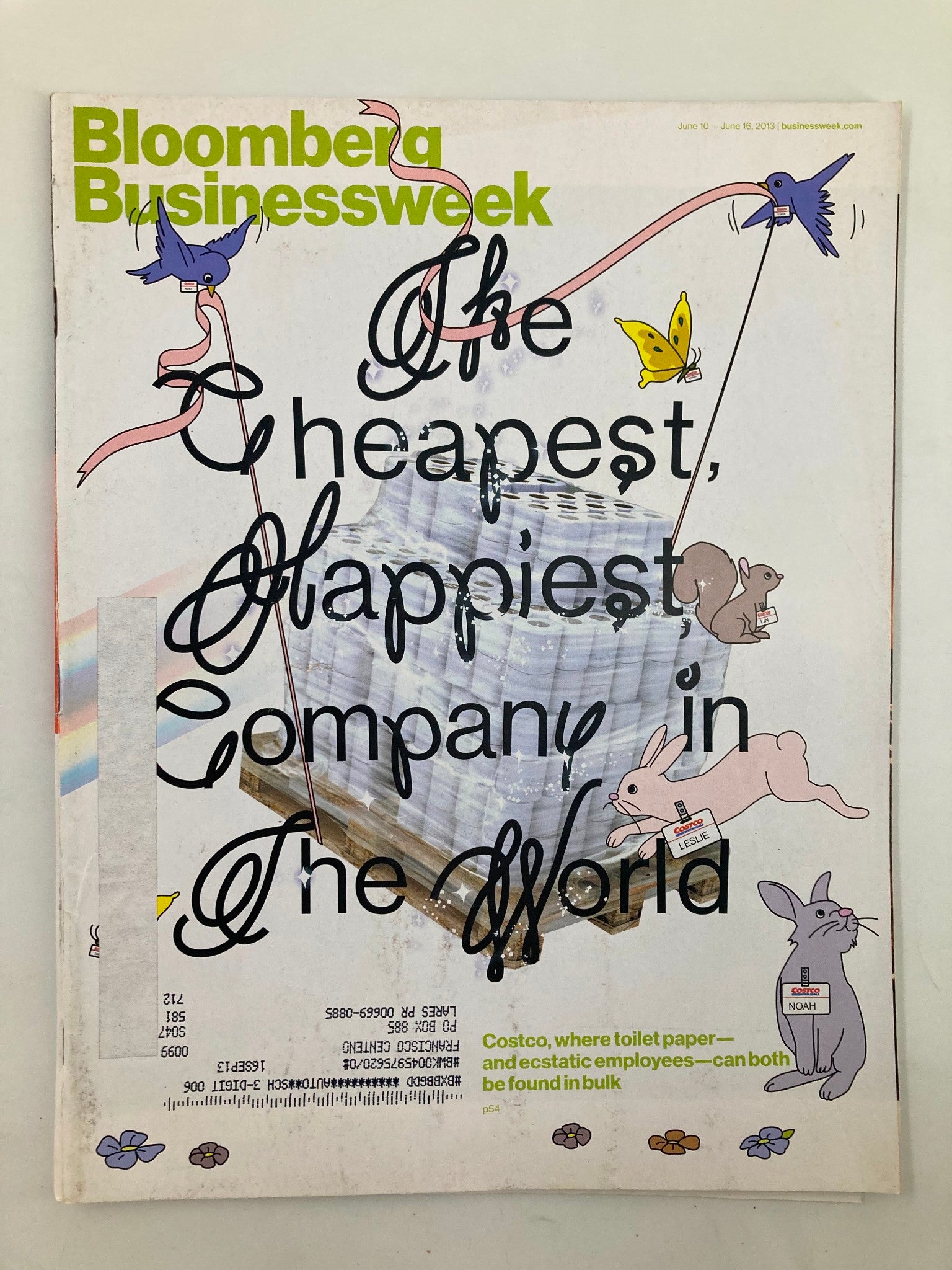 Bloomberg Businessweek Magazine June 10 2013 Cheapest Happiest Company in World