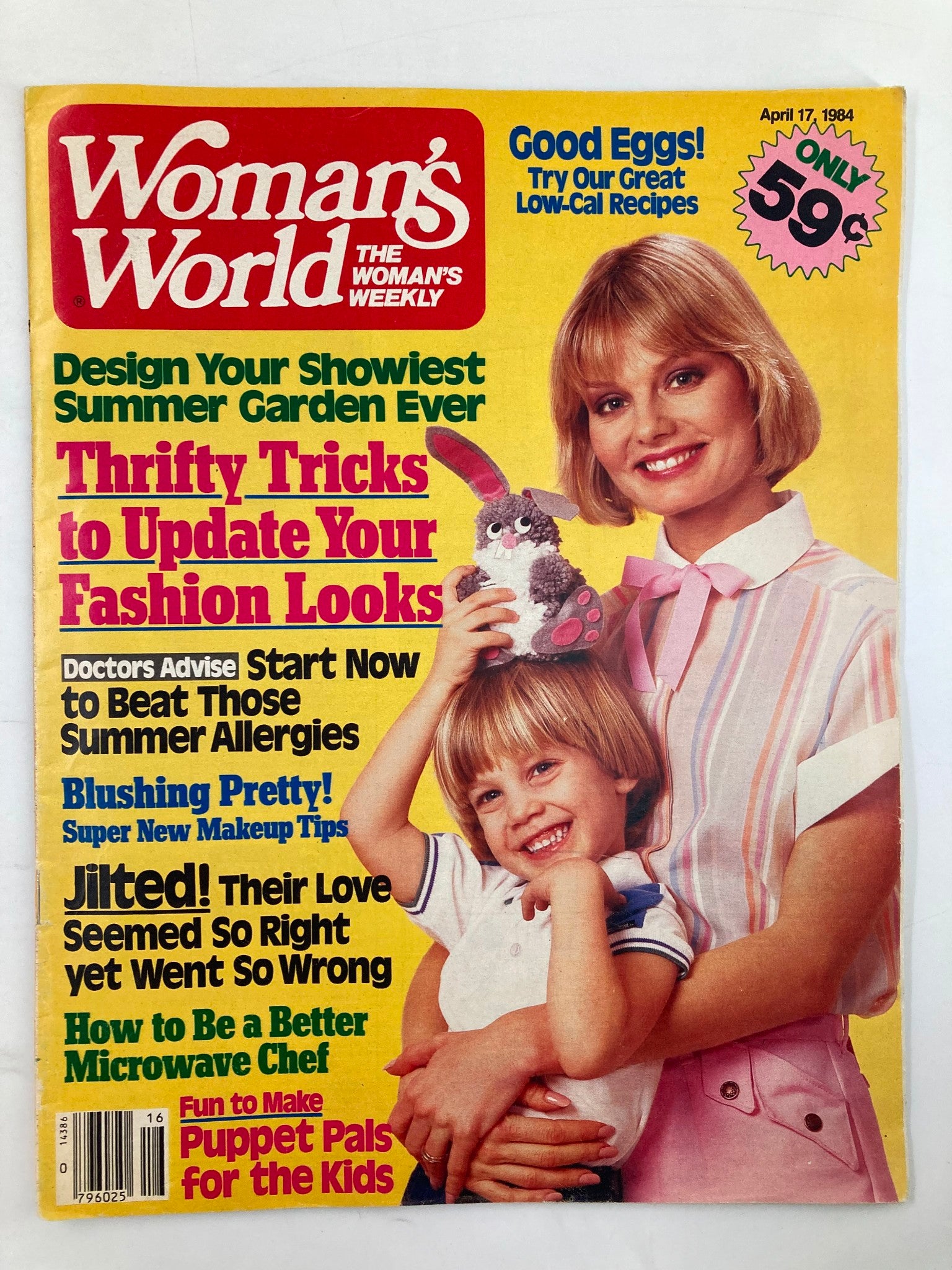 Woman's World Magazine April 17 1984 How To Be A Better Microwave Chef No Label