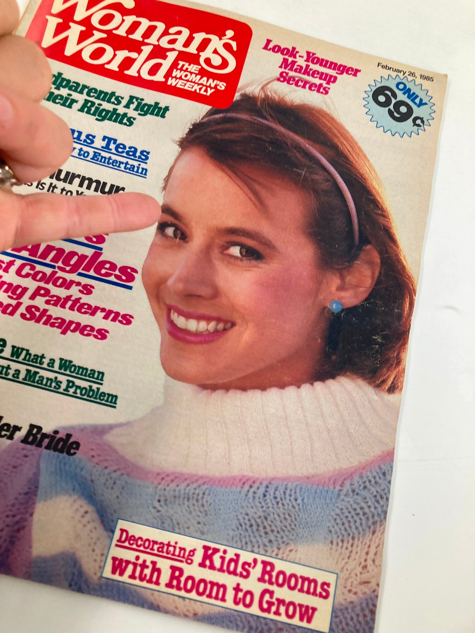 Woman's World Magazine February 26 1985 Decorating Kid's Room No Label