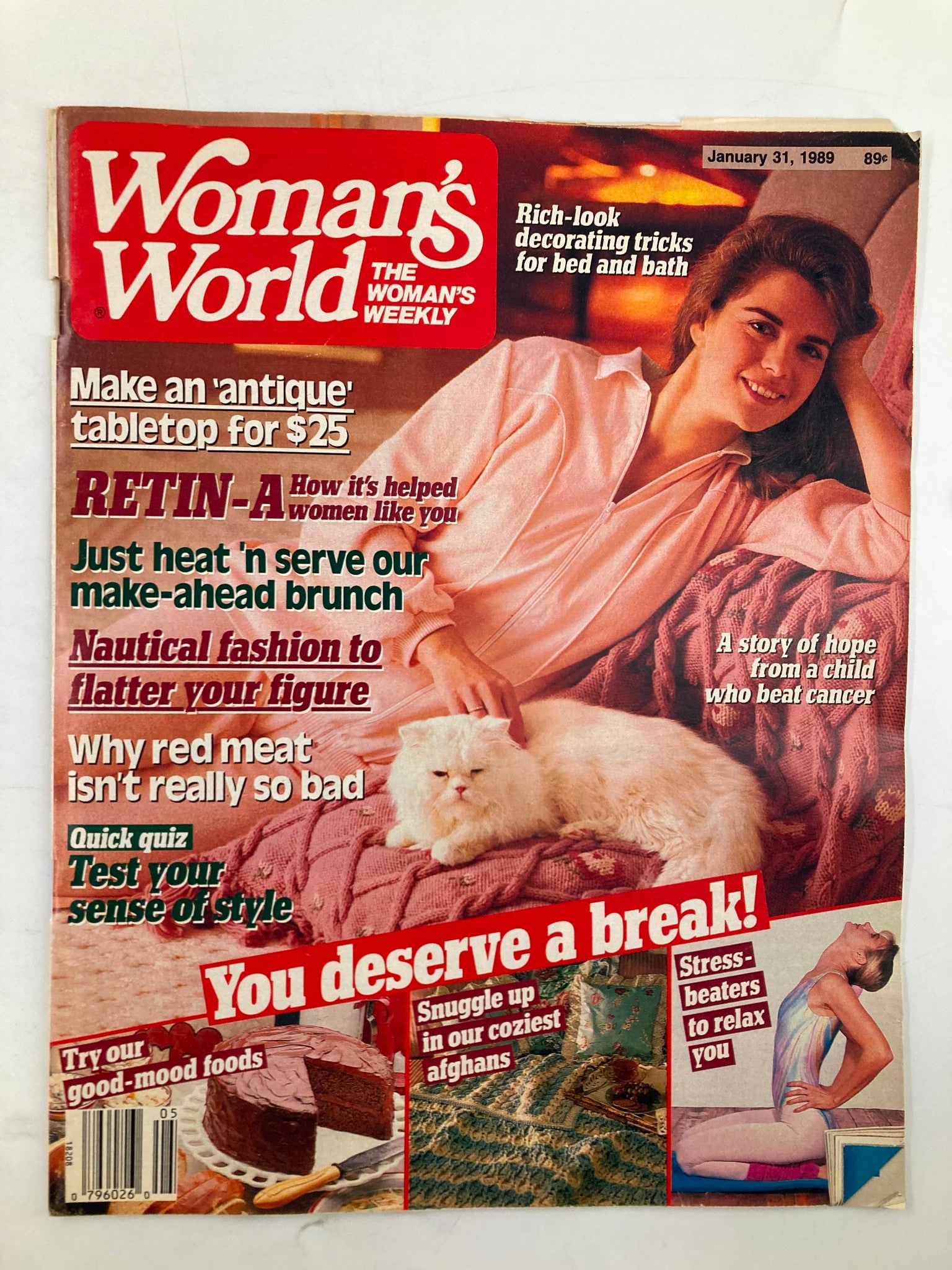 Woman's World Magazine January 31 1989 Our House Is Not A Home No Label