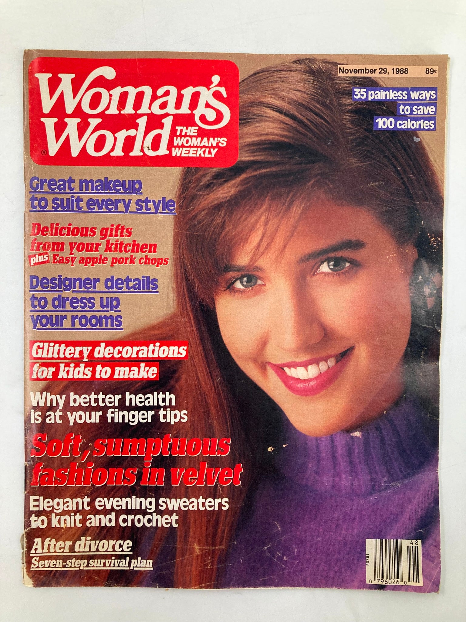 Woman's World Magazine November 29 1988 Seven-Step Survival Plan No Label