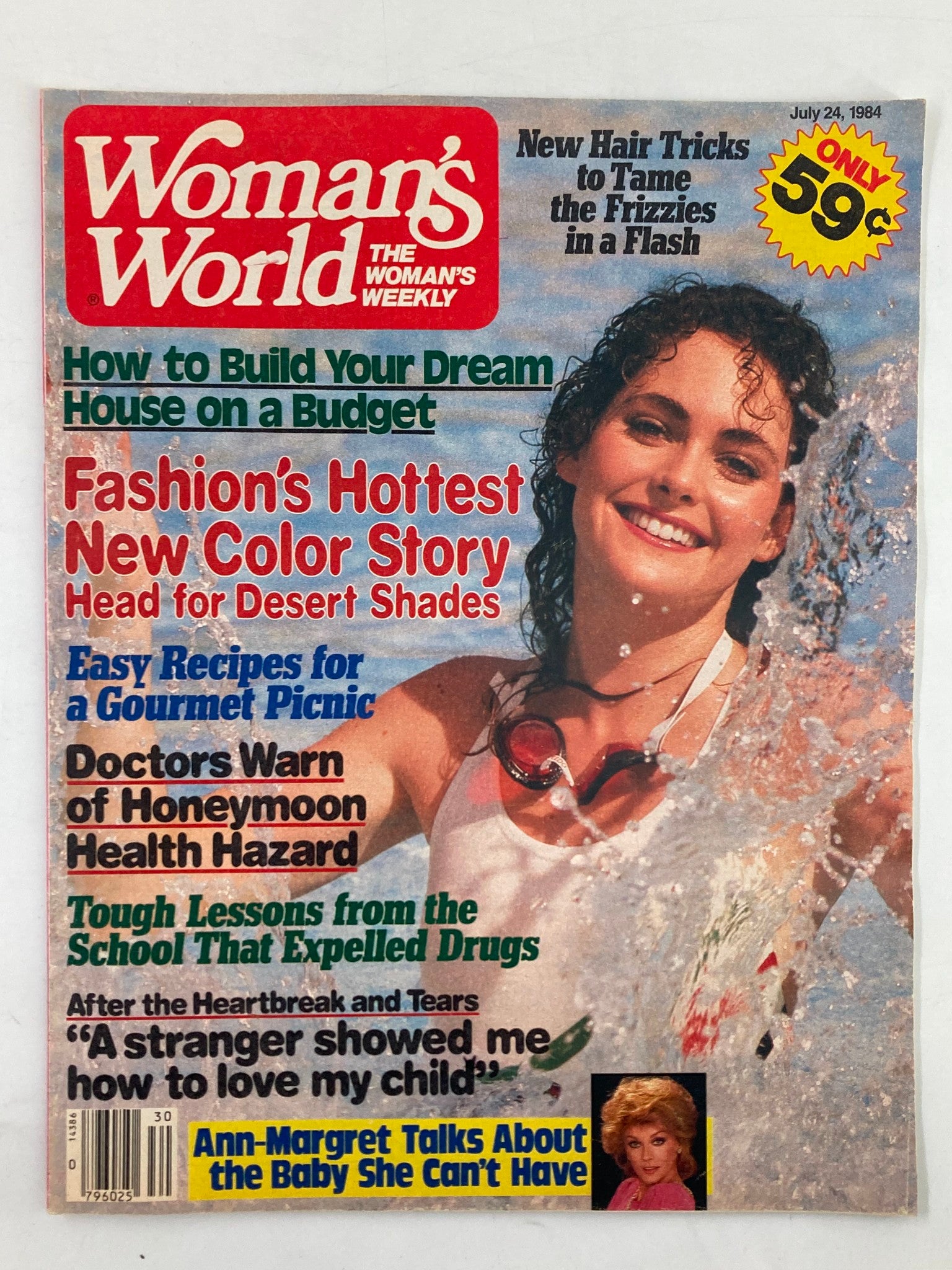 Woman's World Magazine July 24 1984 Ann-Margret Talks About the Baby No Label