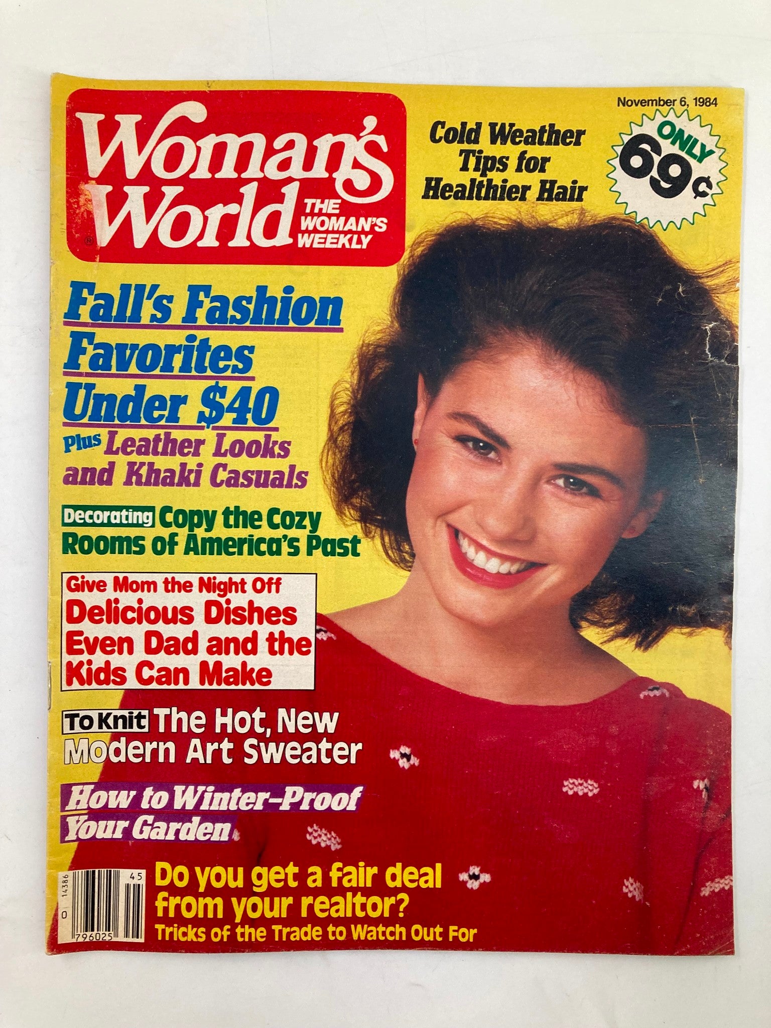 Woman's World Magazine November 6 1984 How To Winter-Proof Your Garden No Label