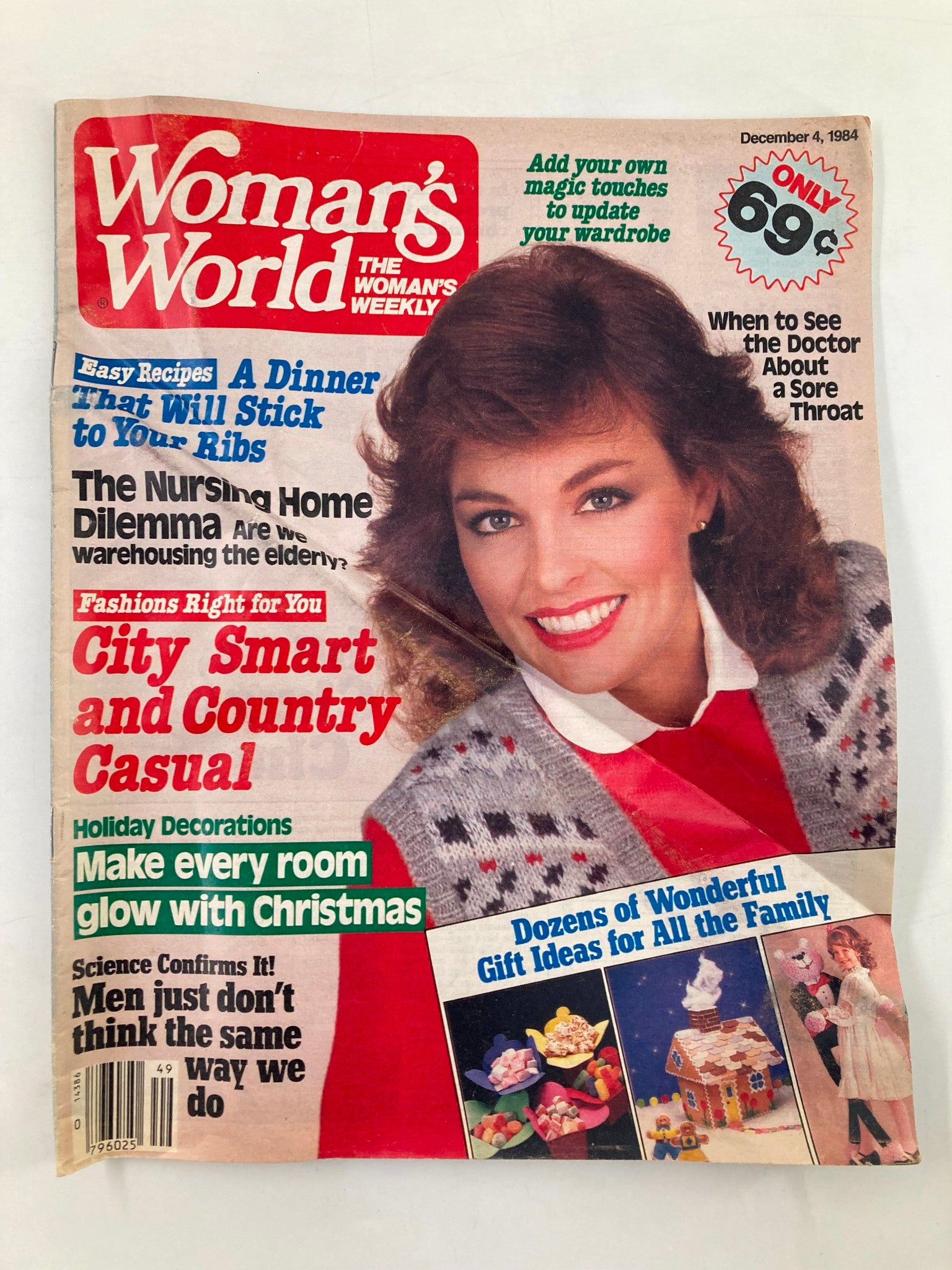 Woman's World Magazine December 4 1984 City Smart & Country Casual No Label