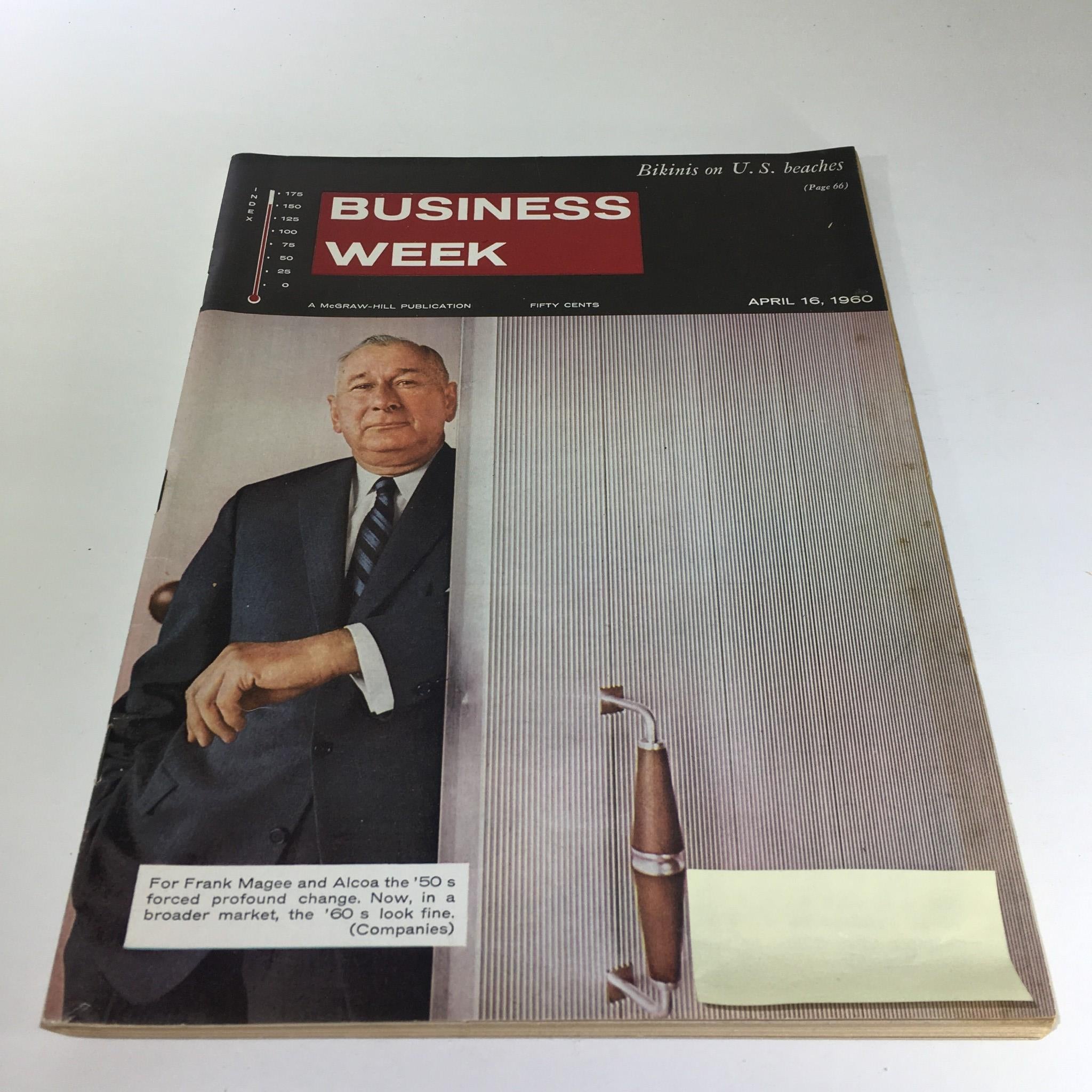 Business Week Magazine: Apr 16 1960 - Frank Magee & Alcoa the '50s Force Change