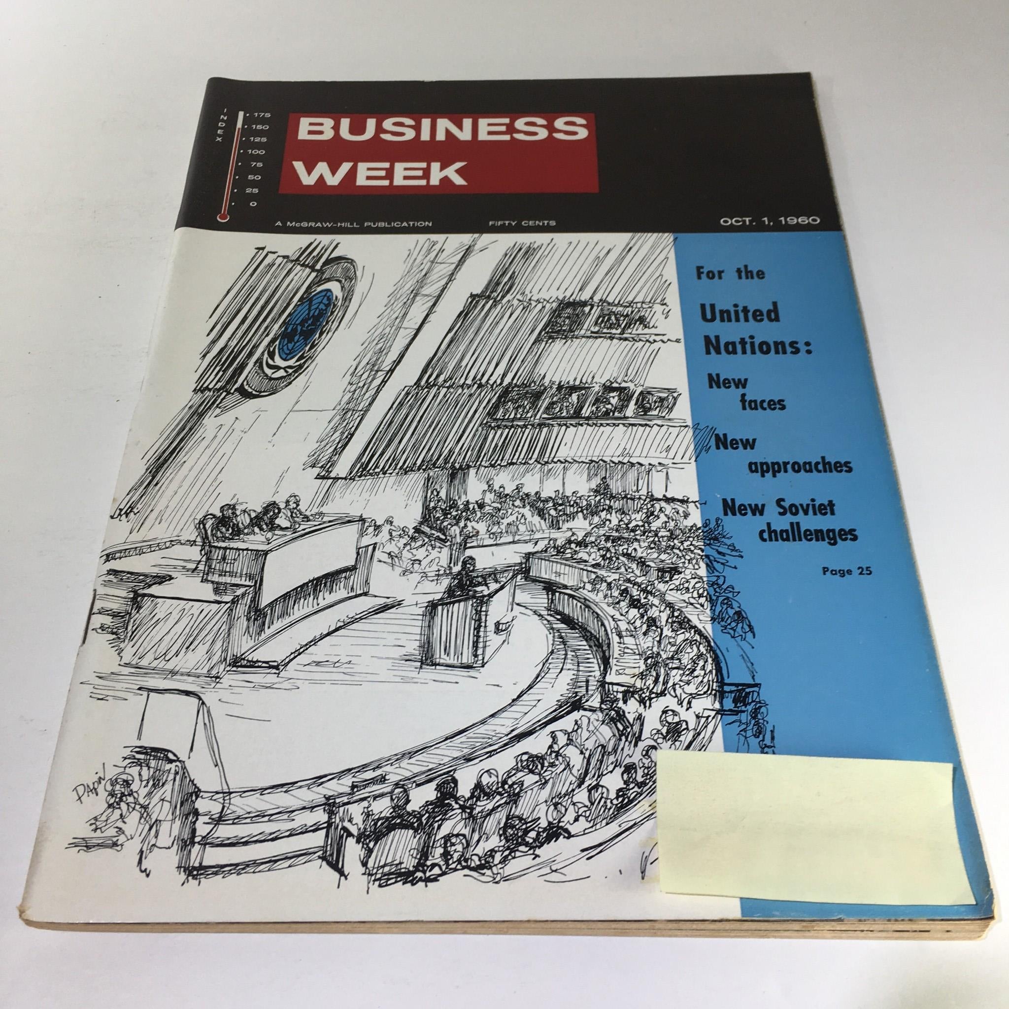 Business Week Magazine: October 1 1960 - For The United Nations