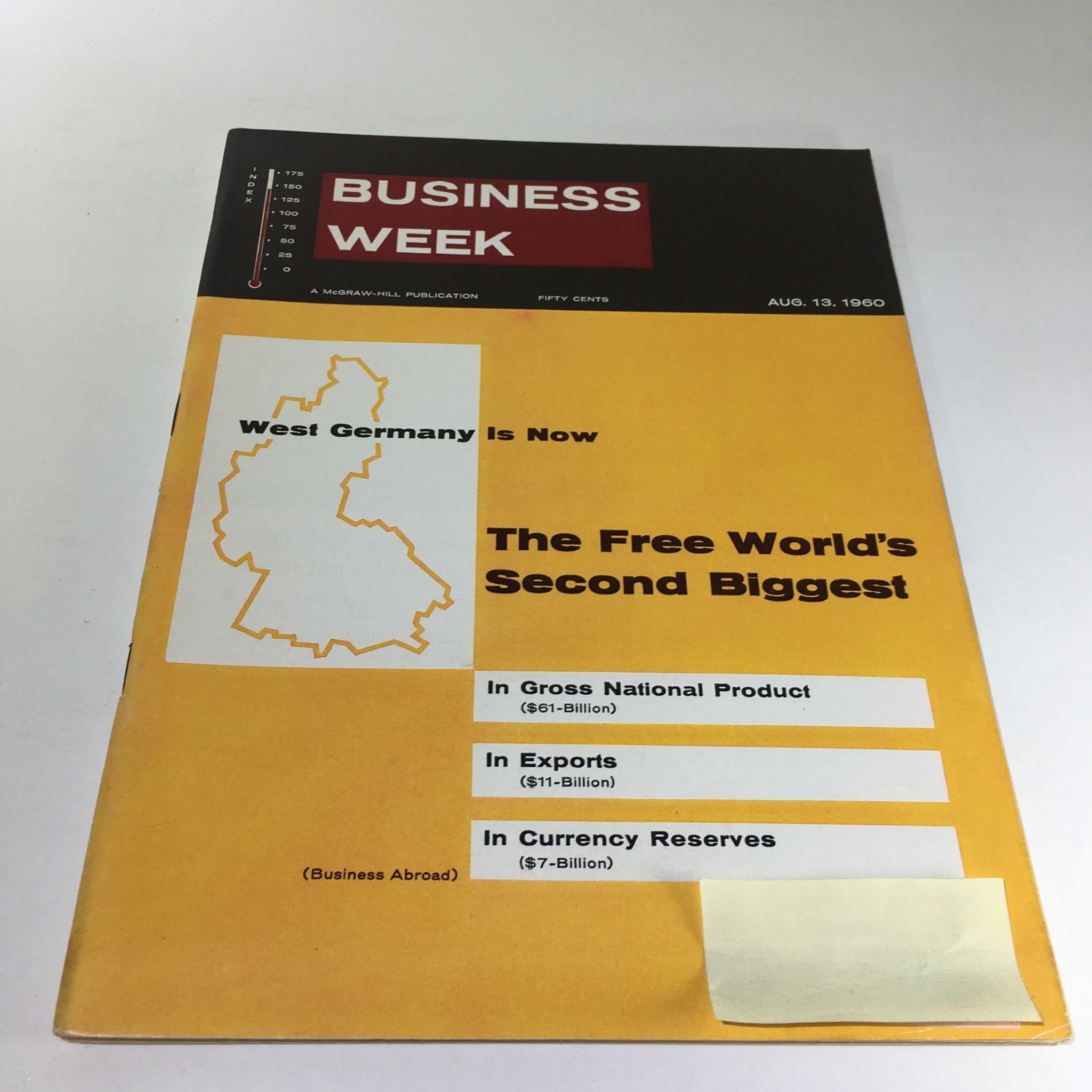 Business Week Magazine: August 13 1960 - The Free World's Second Biggest