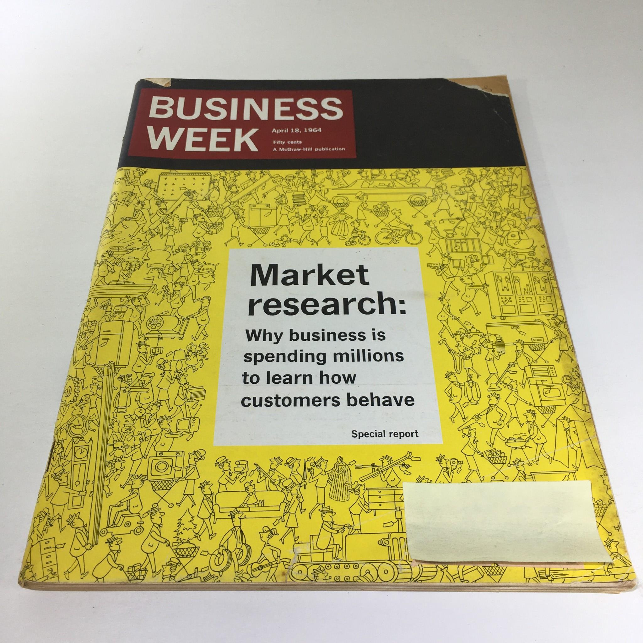 Business Week Magazine: April 18 1964 - Special Report: Market Research