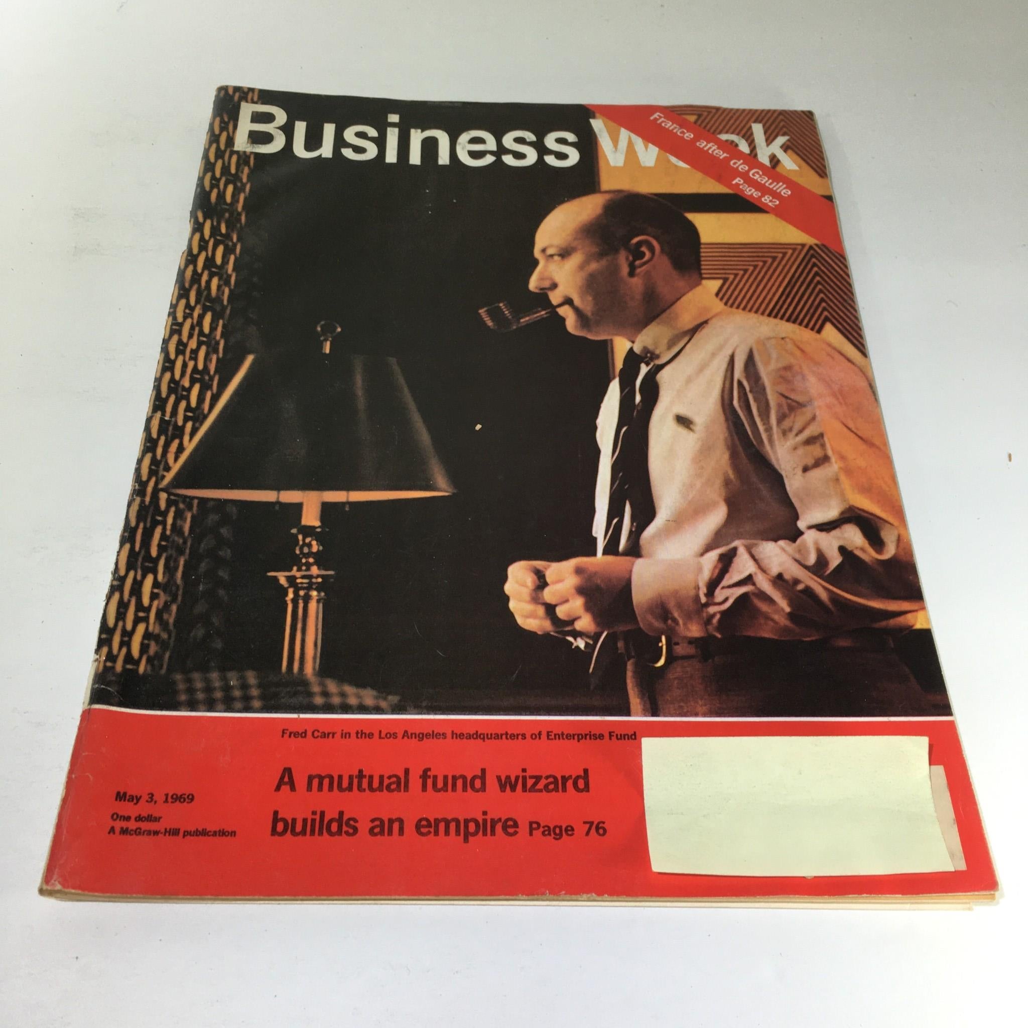 Business Week Magazine: May 3 1969 -  A Mutual Fund Wizard Builds An Empire