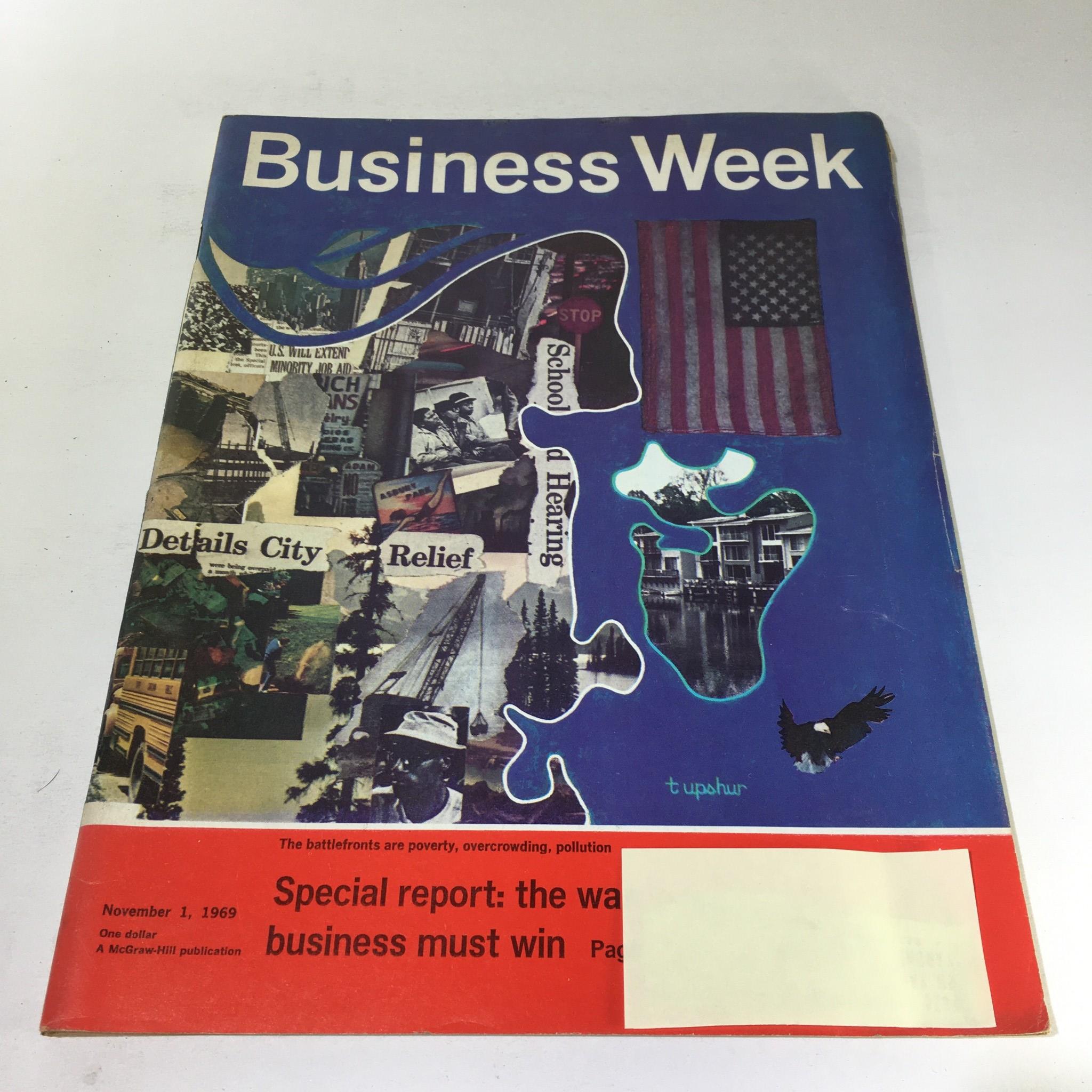 Business Week Magazine: Nov 1 1969 - Special Report: The Water Business Must Win