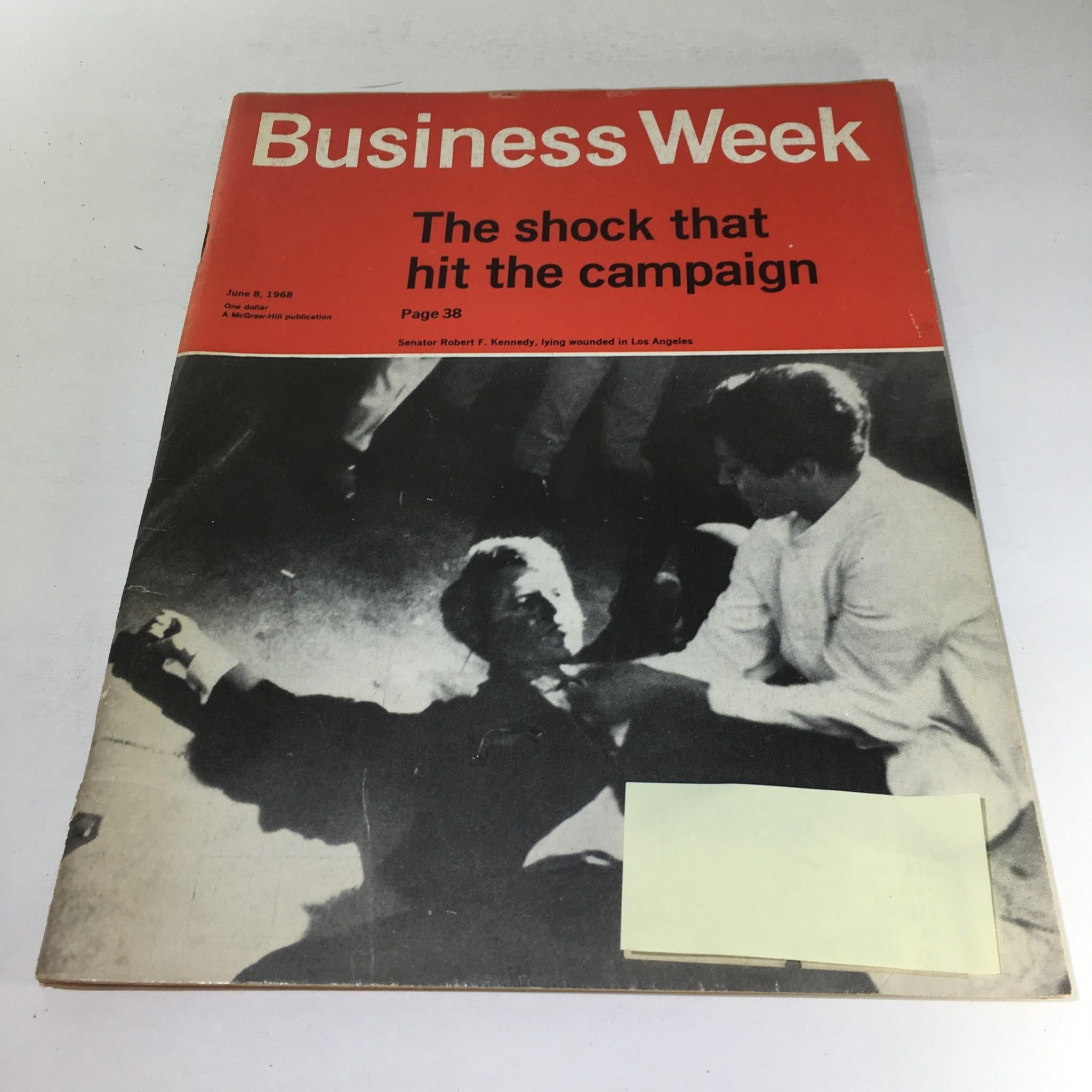 Business Week Magazine: June 8 1968 - The Shock That Hit The Campaign