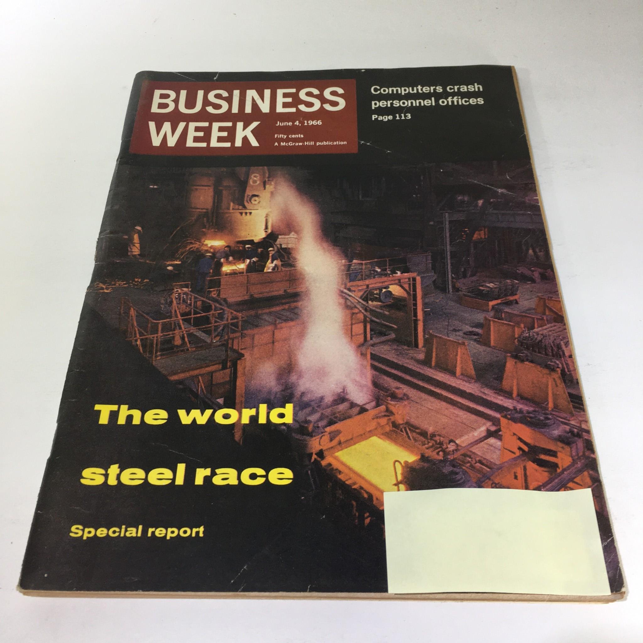 Business Week Magazine: Jun 4 1966 - Computers Crash Personal Offices