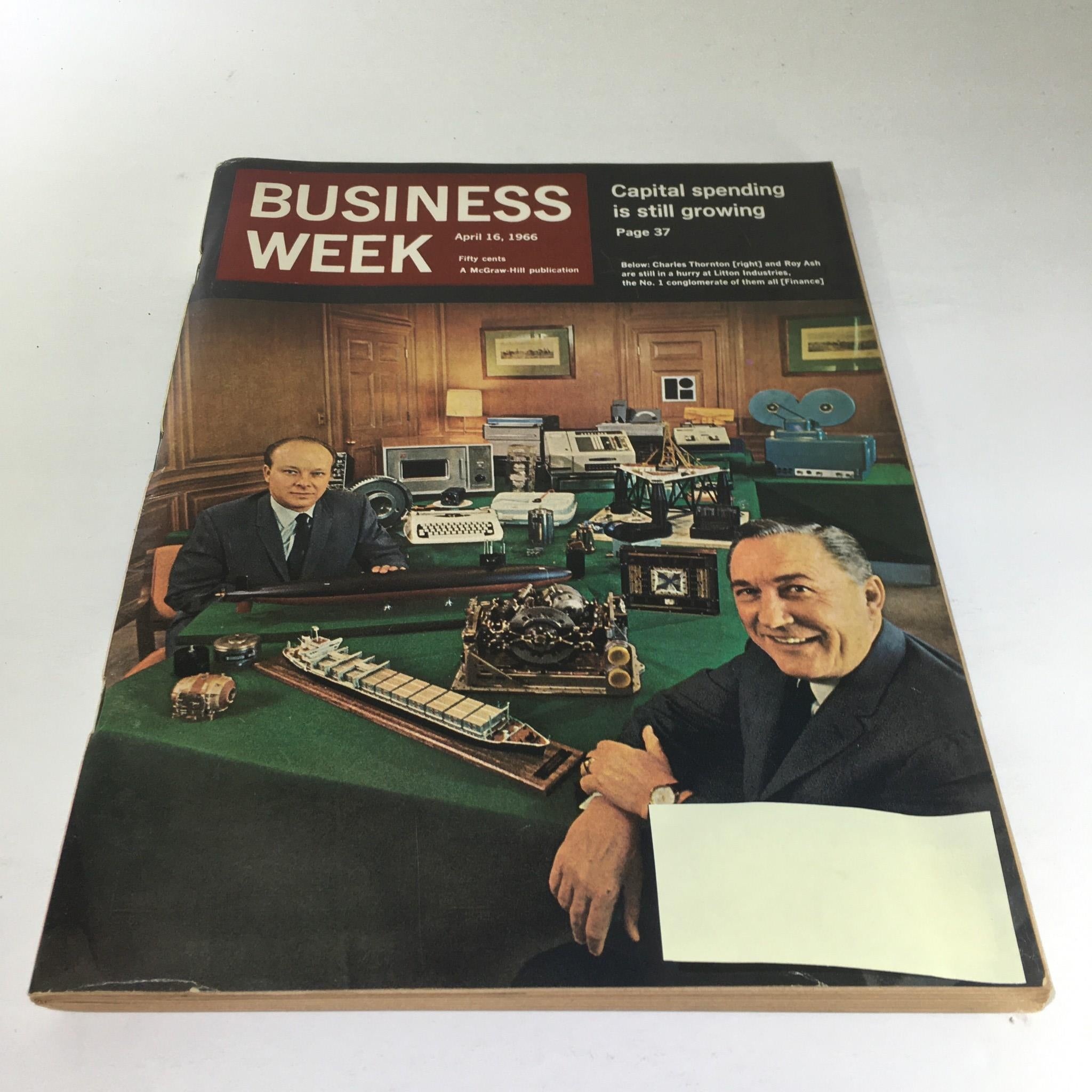 Business Week Magazine: April 16 1966 - Charles Thornton And Roy Ash