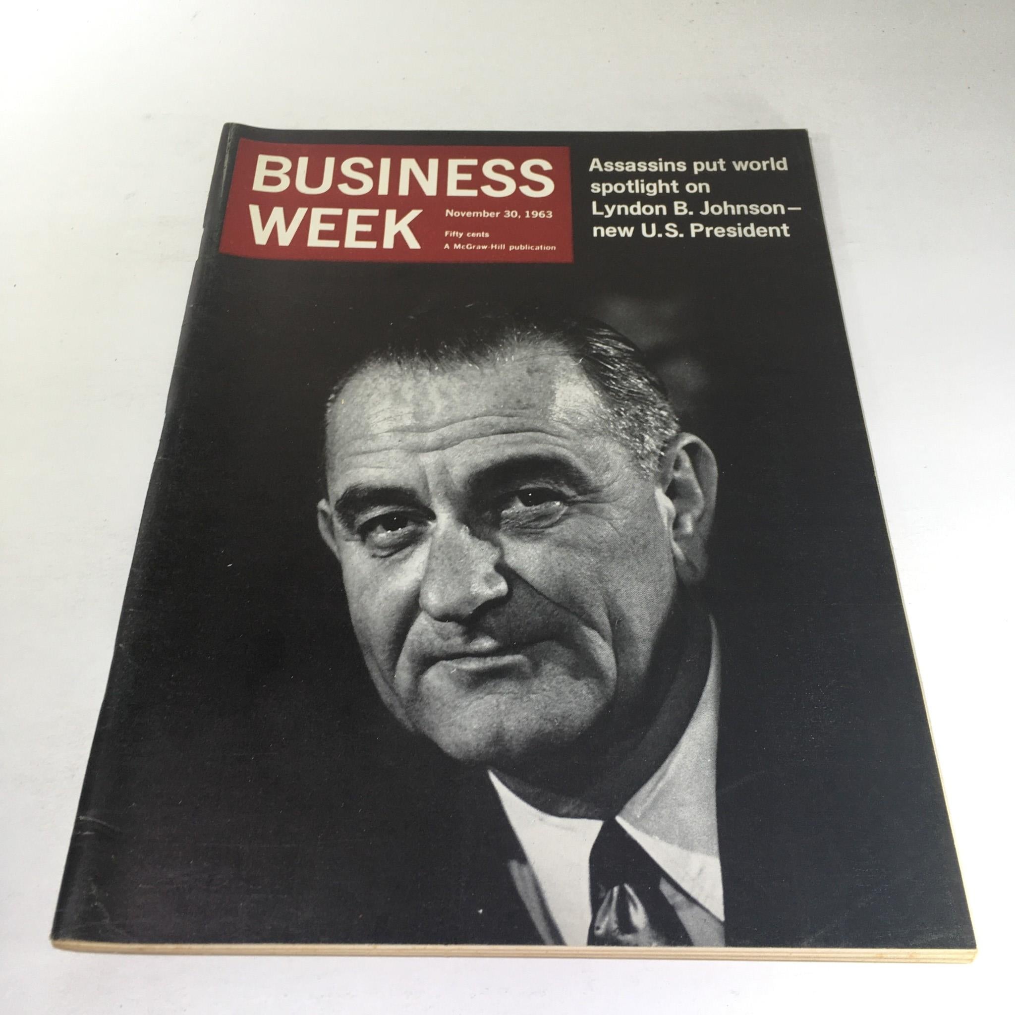 Business Week Magazine: Nov 30 1963 - Lyndon B. Johnson The New U.S. President