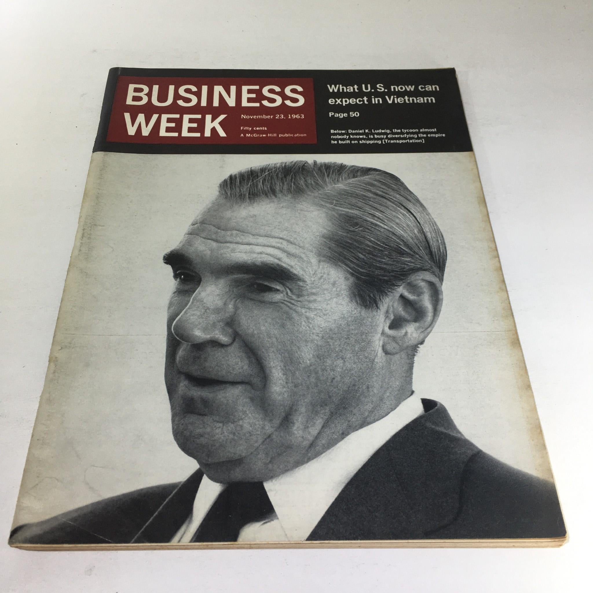 Business Week Magazine: Nov 23 1963 - Daniel K. Ludwig: The Tycoon