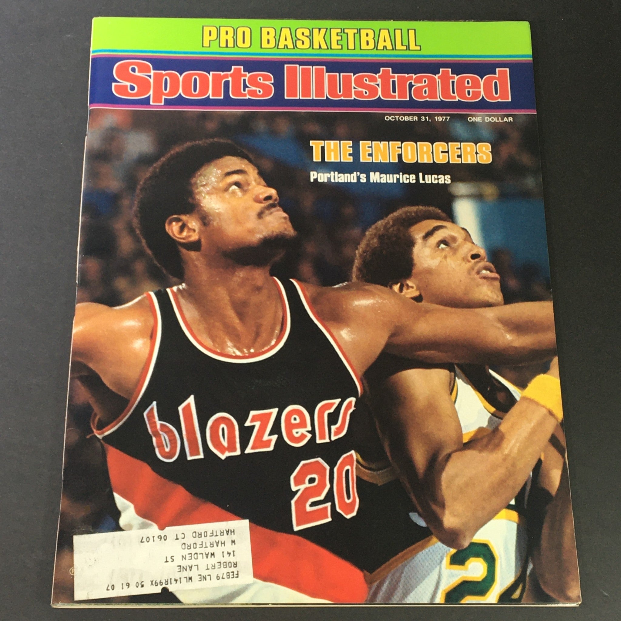 VTG Sports Illustrated Magazine October 31 1977 Portland's Maurice Lucas Cover