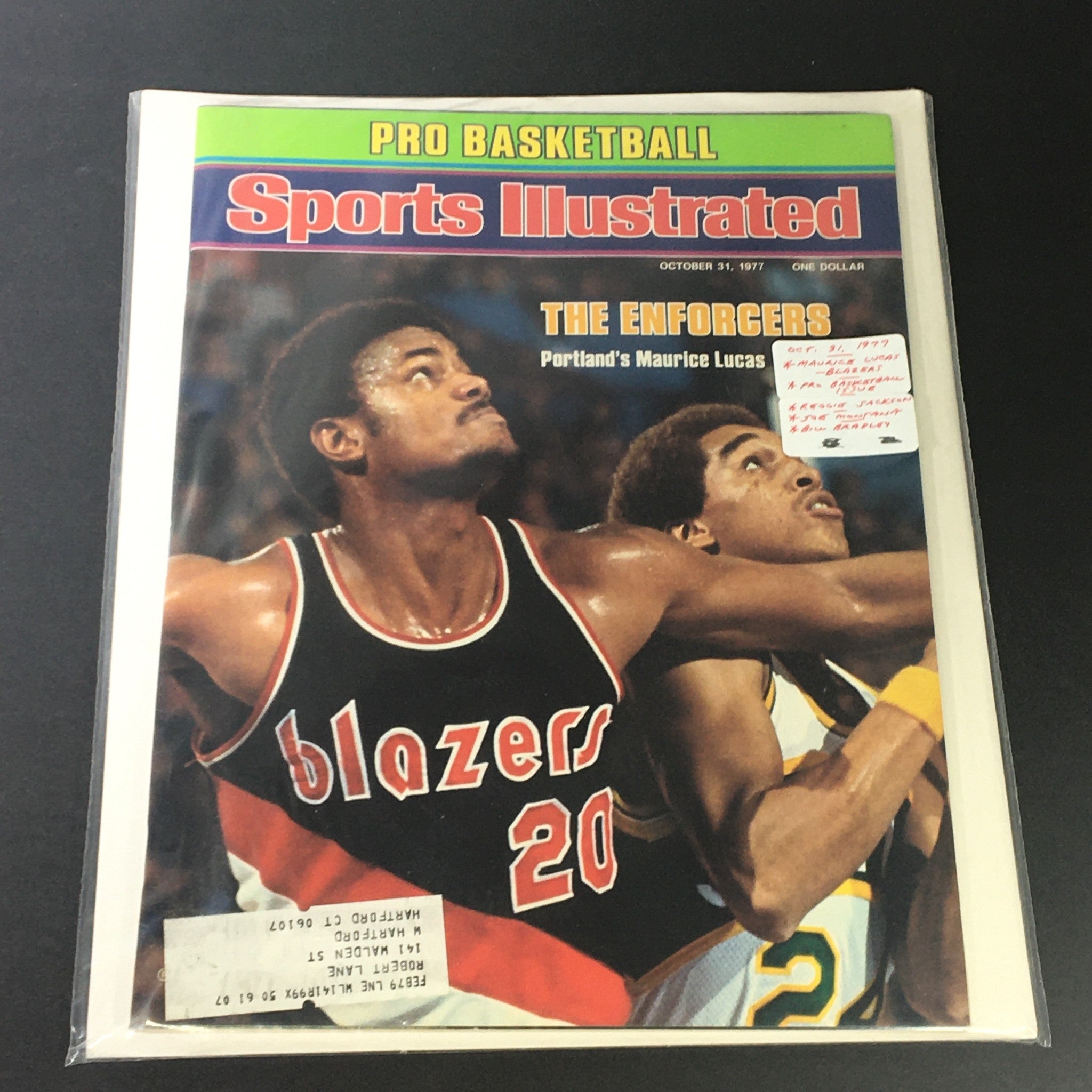 VTG Sports Illustrated Magazine October 31 1977 Portland's Maurice Lucas Cover