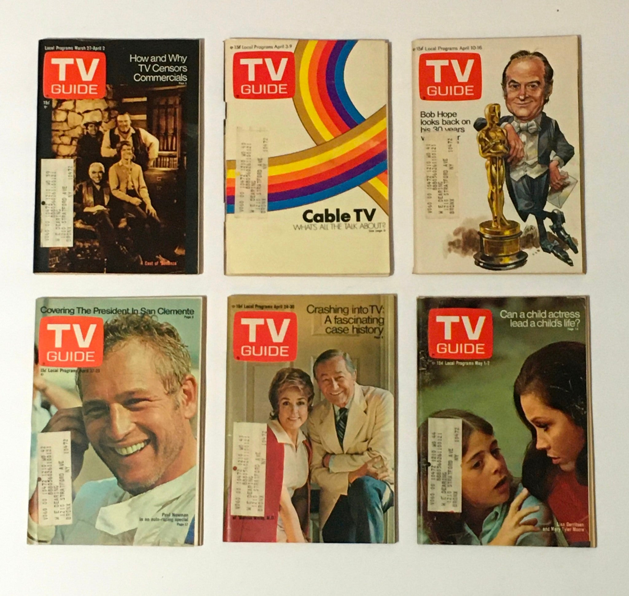 Complete Year Of TV Guide Magazines 1971, 52 Issues- Special Issue Fall Preview