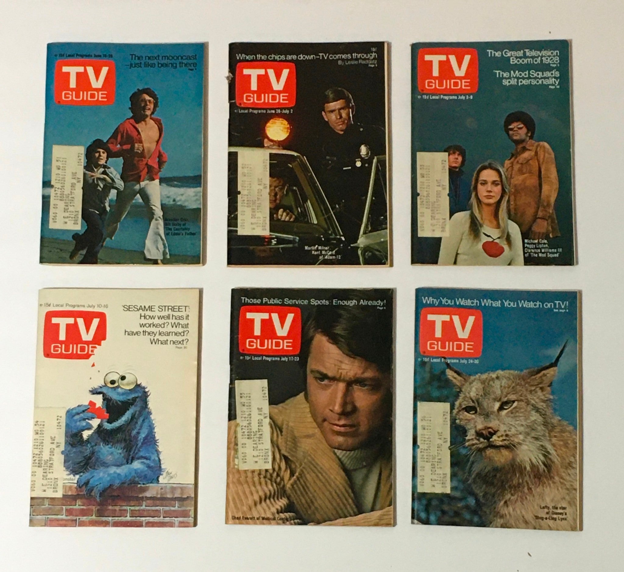 Complete Year Of TV Guide Magazines 1971, 52 Issues- Special Issue Fall Preview