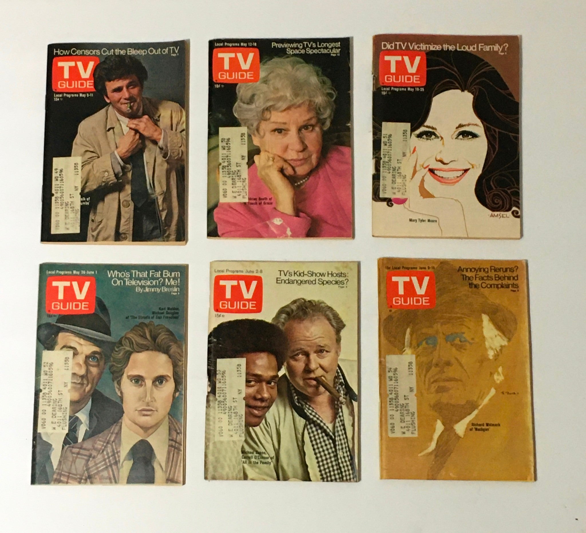 Complete Year Of TV Guide Magazines 1973, 53 Issues- Special Issue Fall Preview