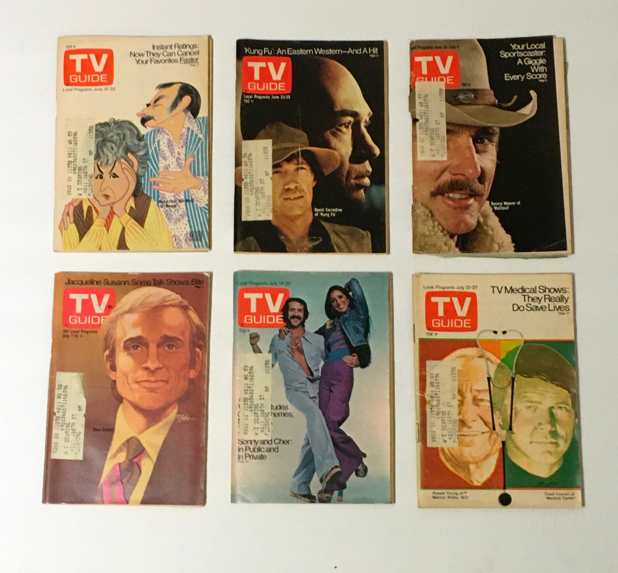 Complete Year Of TV Guide Magazines 1973, 53 Issues- Special Issue Fall Preview