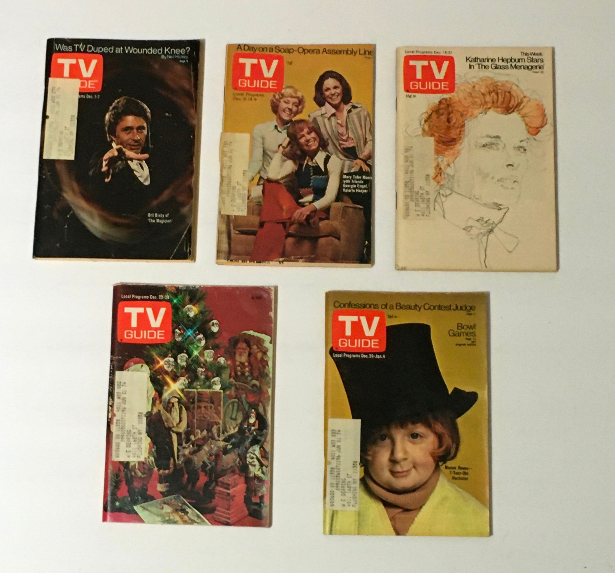 Complete Year Of TV Guide Magazines 1973, 53 Issues- Special Issue Fall Preview