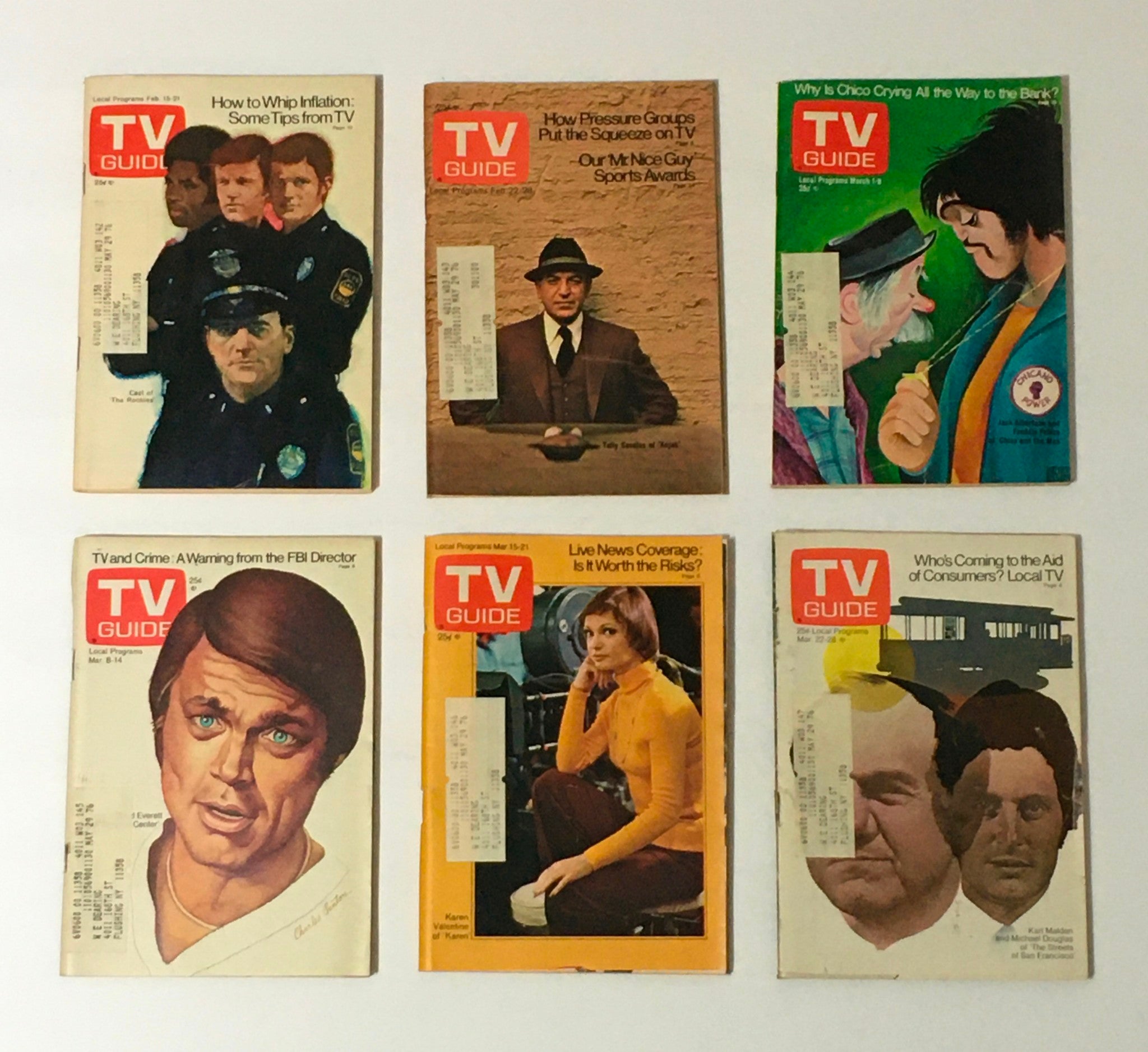 Complete Year Of TV Guide Magazines 1975, 52 Issues- Special Issue Fall Preview