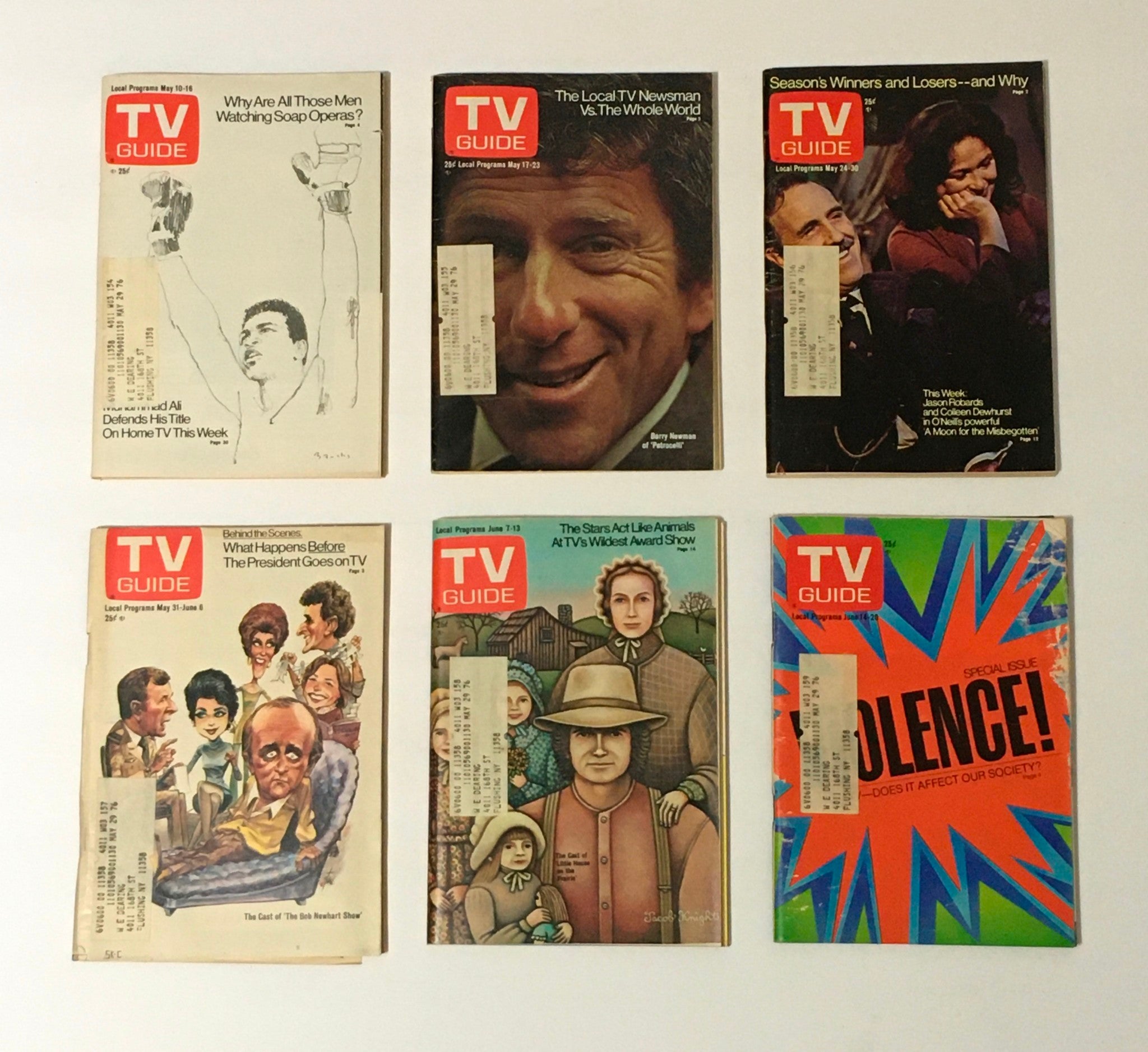 Complete Year Of TV Guide Magazines 1975, 52 Issues- Special Issue Fall Preview