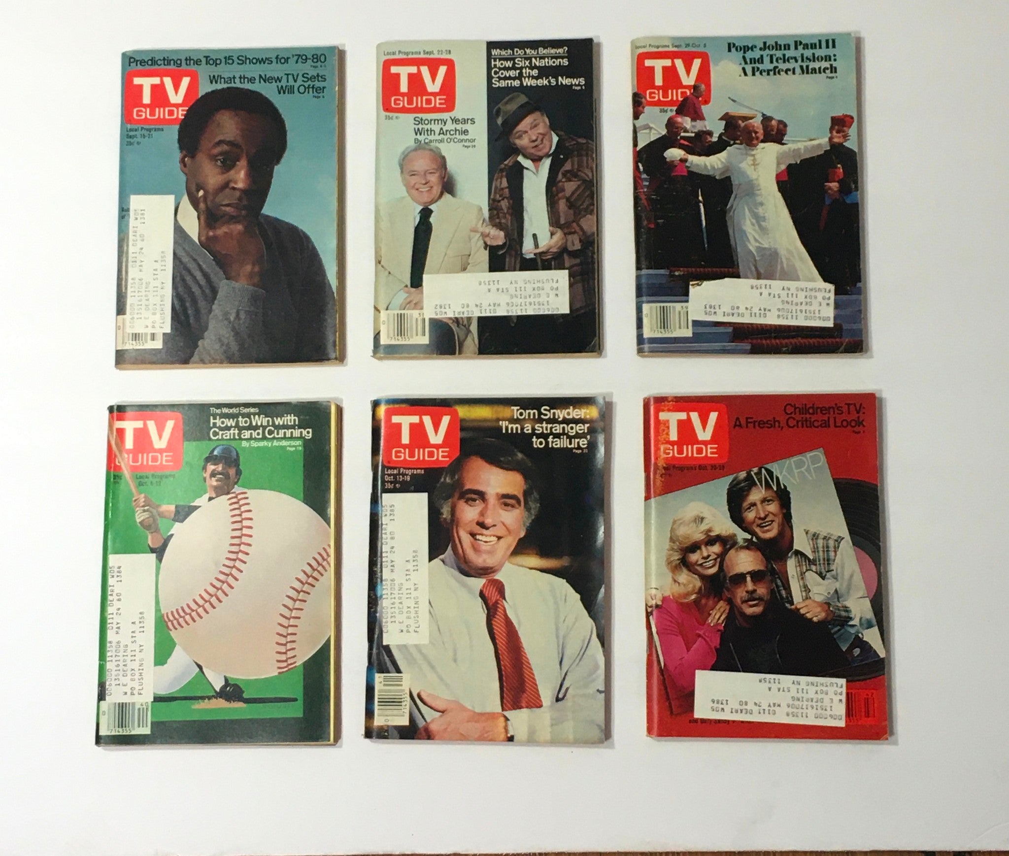 Complete Year Of TV Guide Magazines 1979, 52 Issues: Special Issue Fall Preview