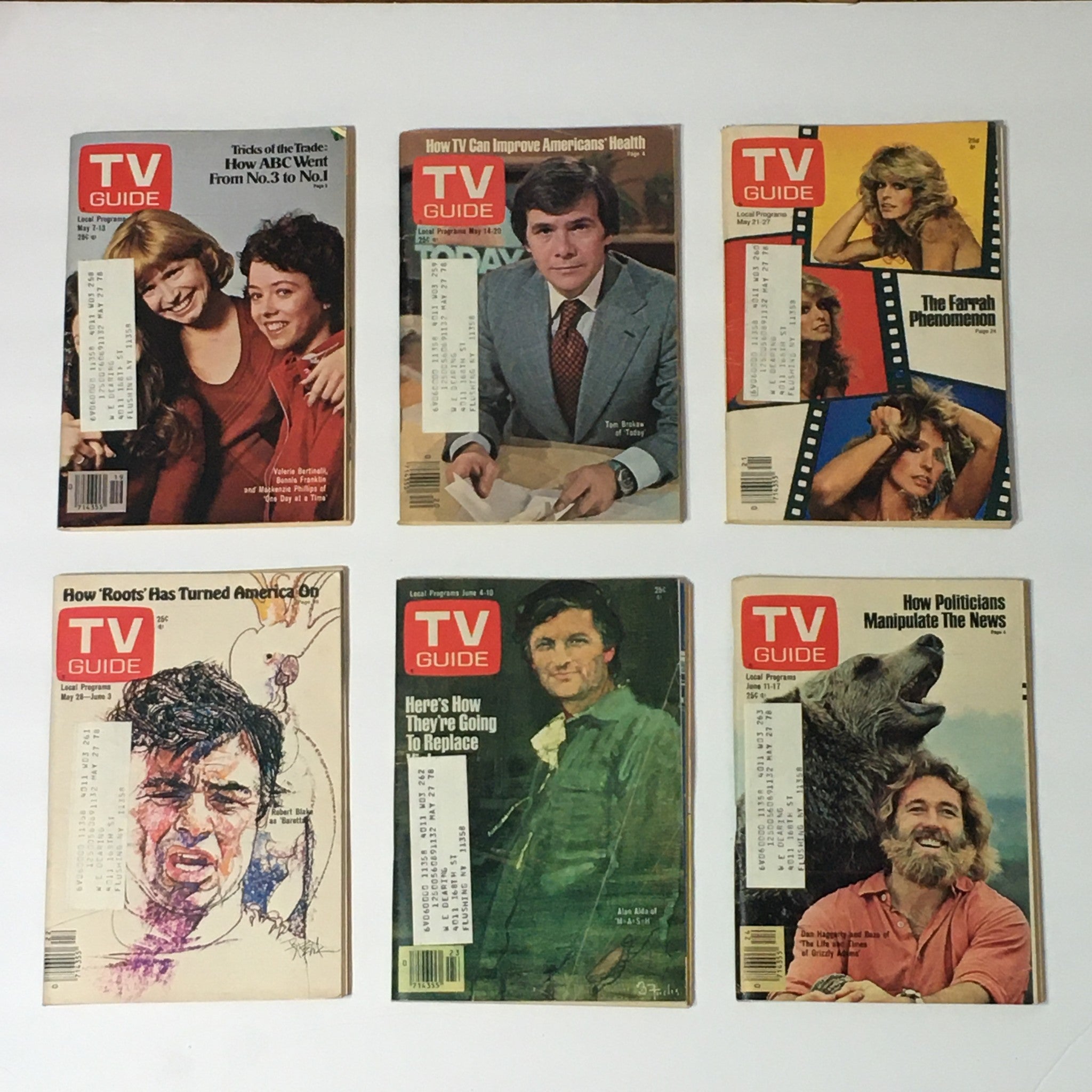 Complete Year Of TV Guide Magazines 1977, 53 Issues: Special Issue Fall Preview