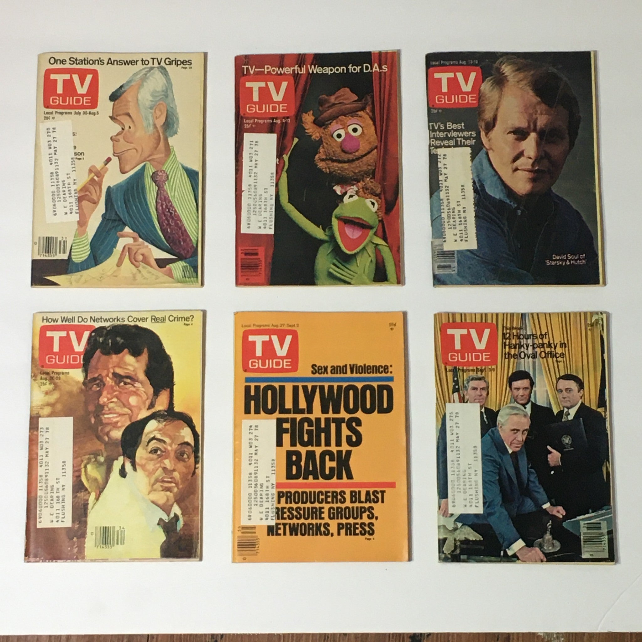 Complete Year Of TV Guide Magazines 1977, 53 Issues: Special Issue Fall Preview