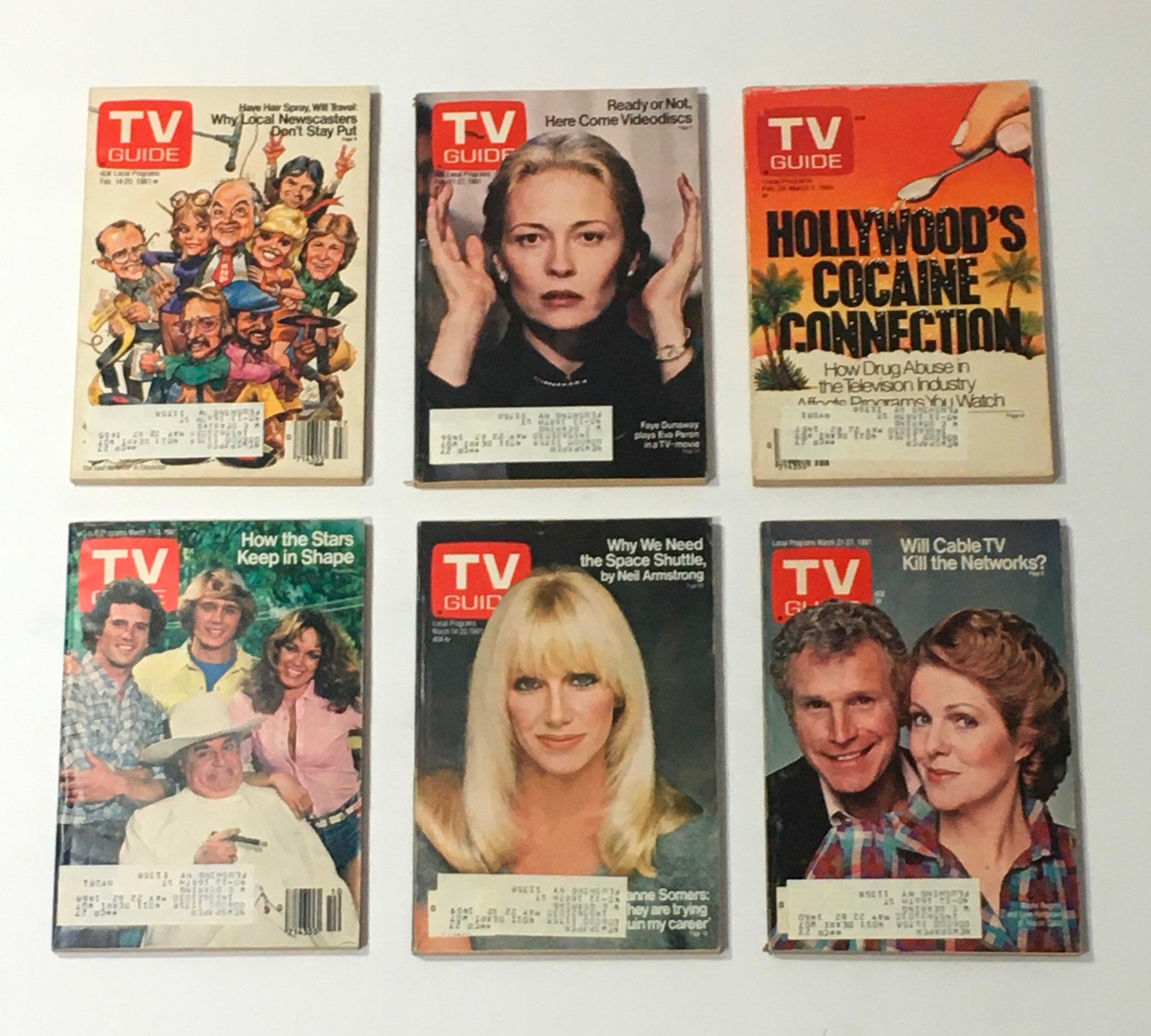 Complete Year Of TV Guide Magazines 1981, 51 Issues: Special Issue Fall Preview