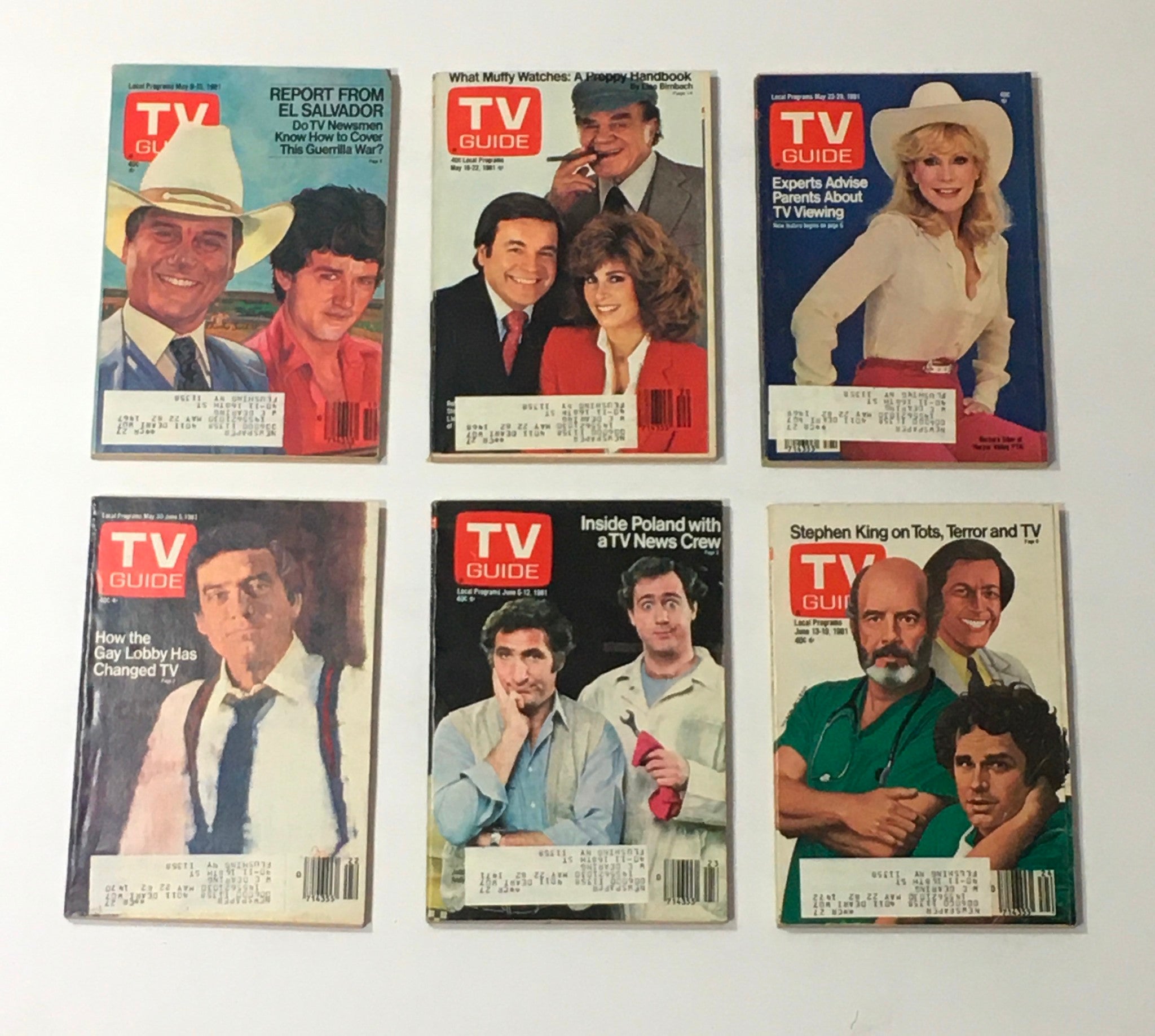 Complete Year Of TV Guide Magazines 1981, 51 Issues: Special Issue Fall Preview