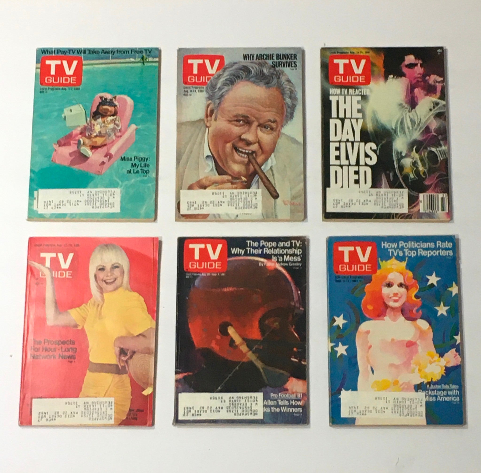 Complete Year Of TV Guide Magazines 1981, 51 Issues: Special Issue Fall Preview