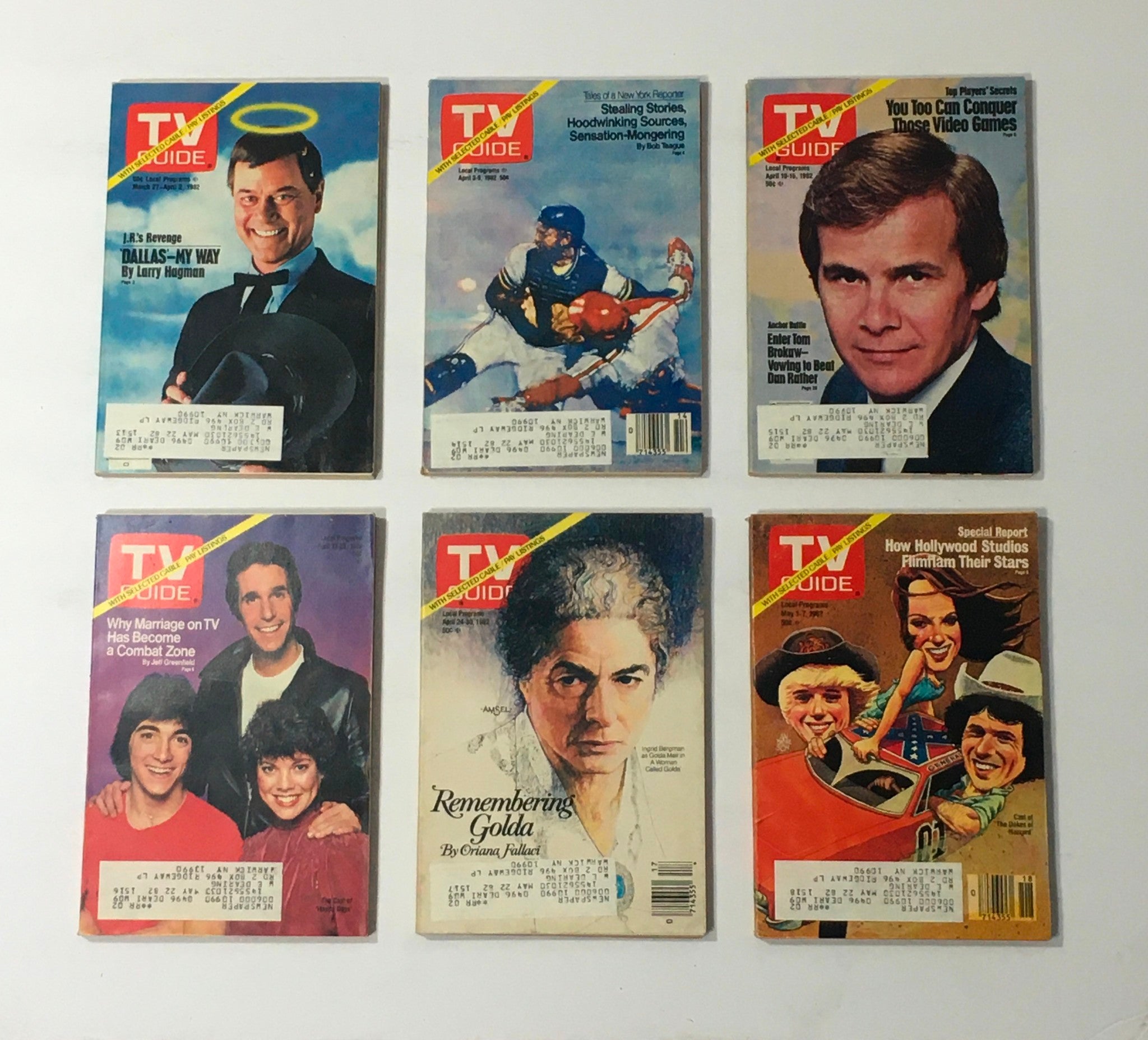 Complete Year Of TV Guide Magazines 1982, 52 Issues: Special Issue Fall Preview