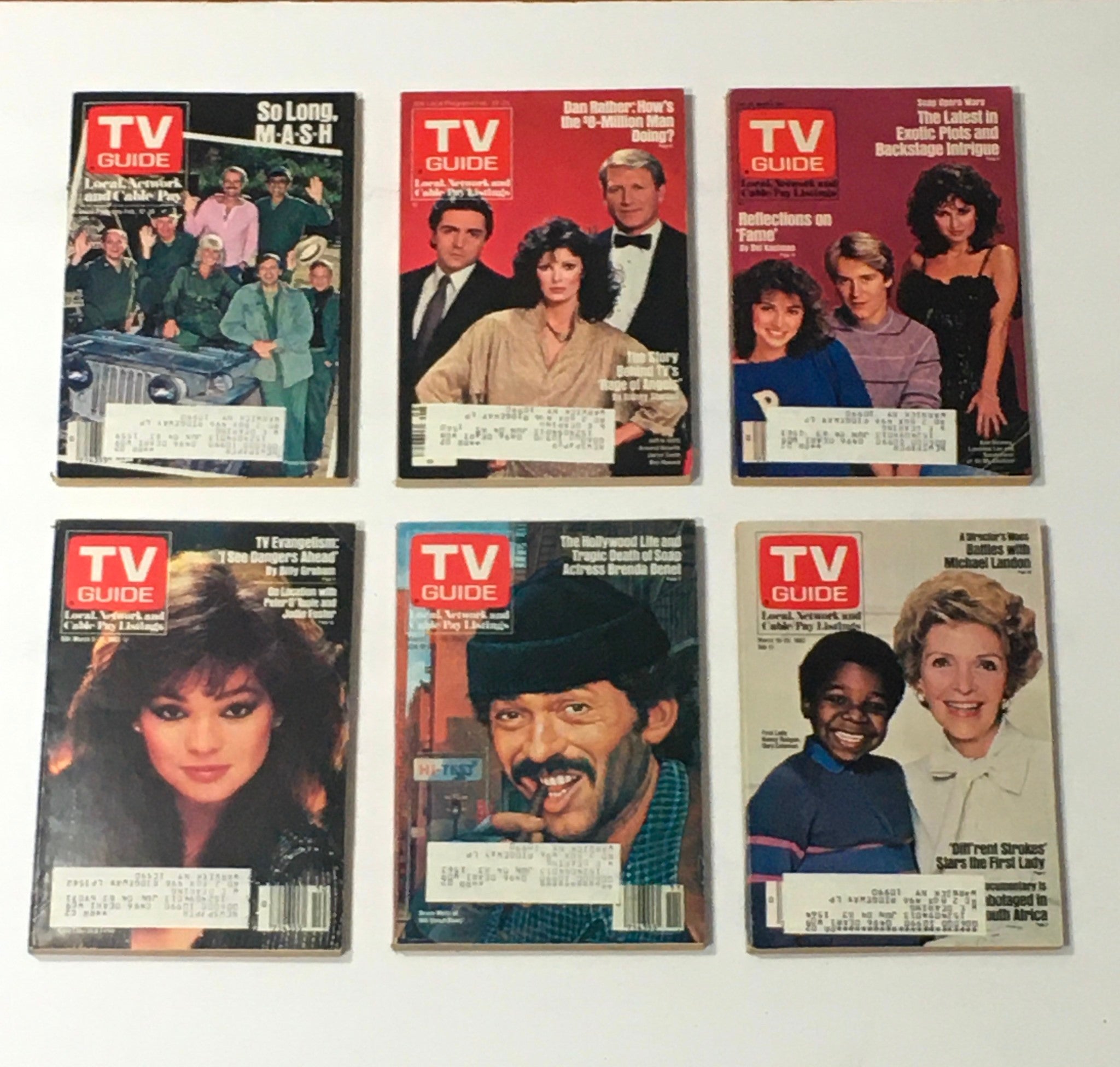 Complete Year Of TV Guide Magazines 1983, 53 Issues: Special Issue Fall Preview