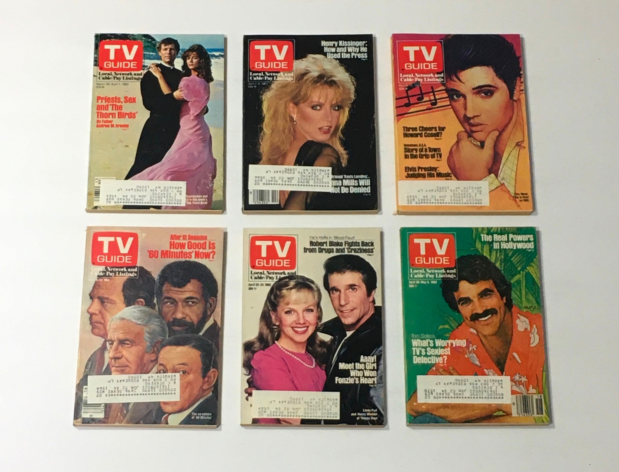 Complete Year Of TV Guide Magazines 1983, 53 Issues: Special Issue Fall Preview