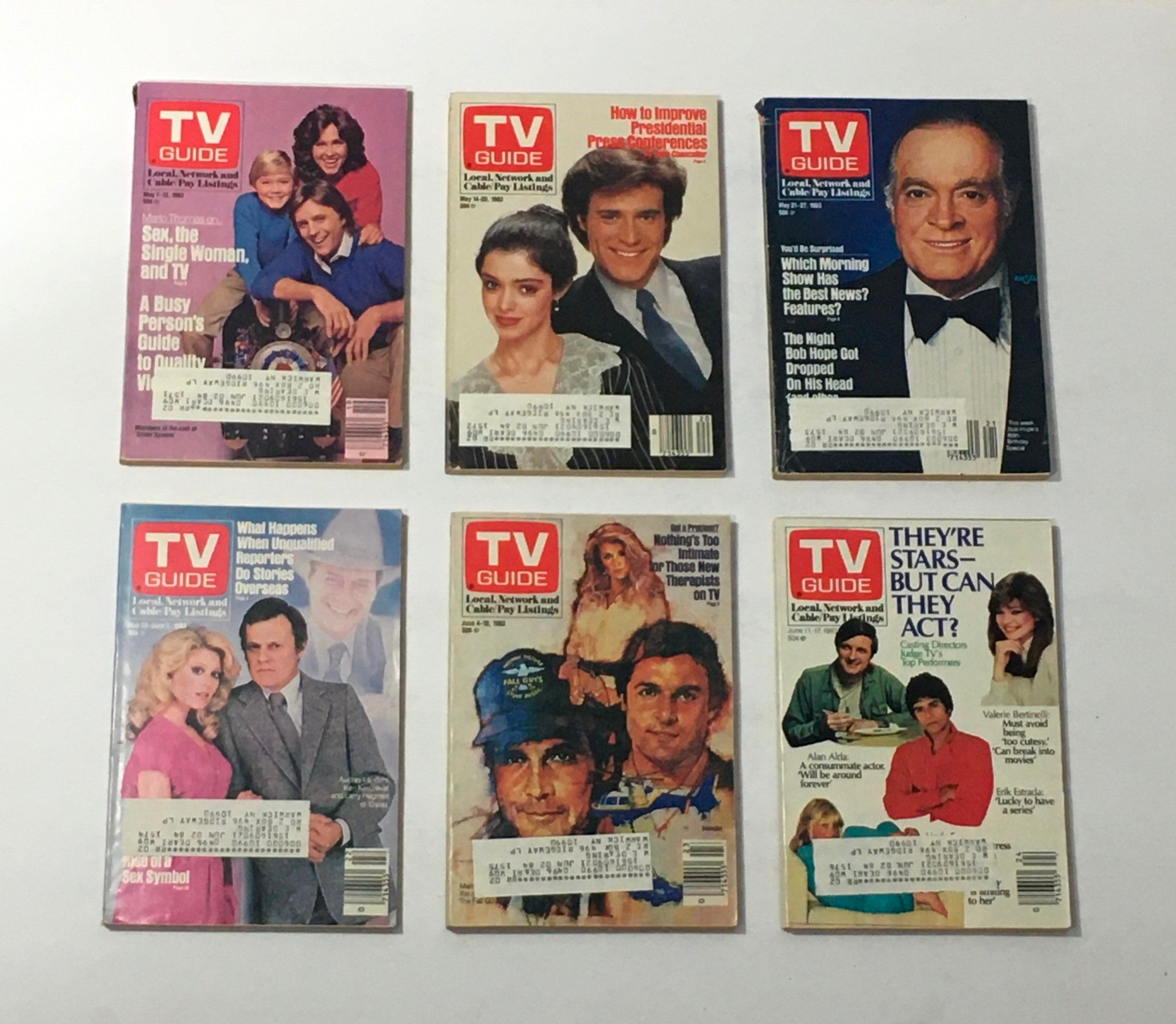 Complete Year Of TV Guide Magazines 1983, 53 Issues: Special Issue Fall Preview