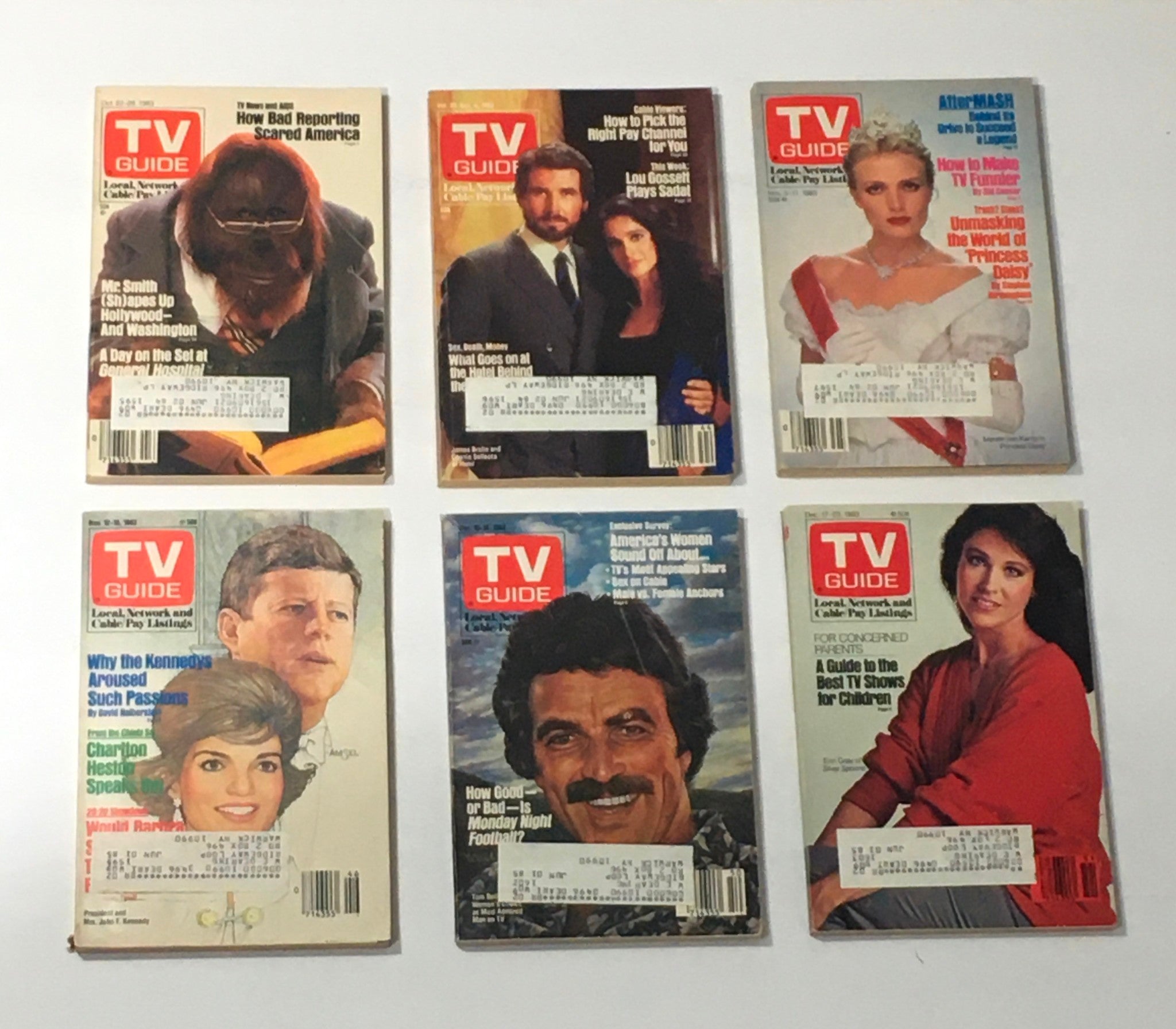 Complete Year Of TV Guide Magazines 1983, 53 Issues: Special Issue Fall Preview