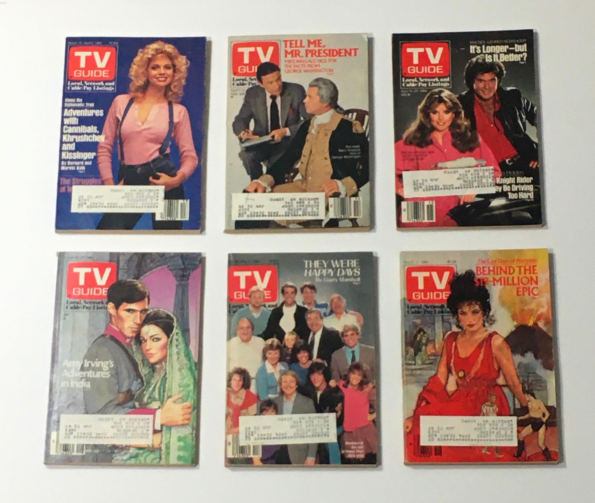 Complete Year Of TV Guide Magazines 1984, 52 Issues: Special Issue Fall Preview