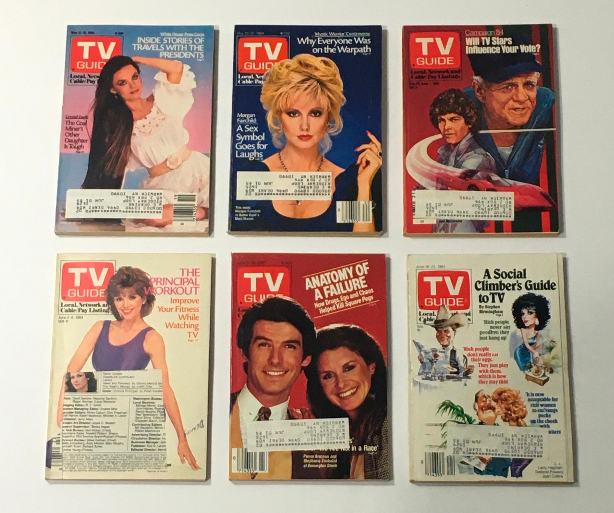 Complete Year Of TV Guide Magazines 1984, 52 Issues: Special Issue Fall Preview