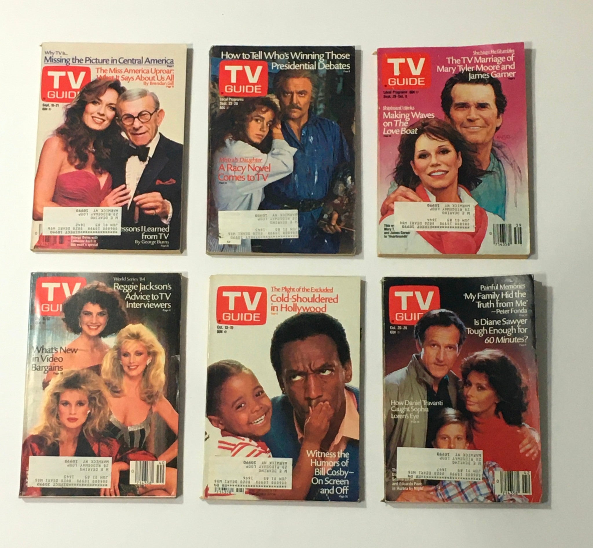 Complete Year Of TV Guide Magazines 1984, 52 Issues: Special Issue Fall Preview