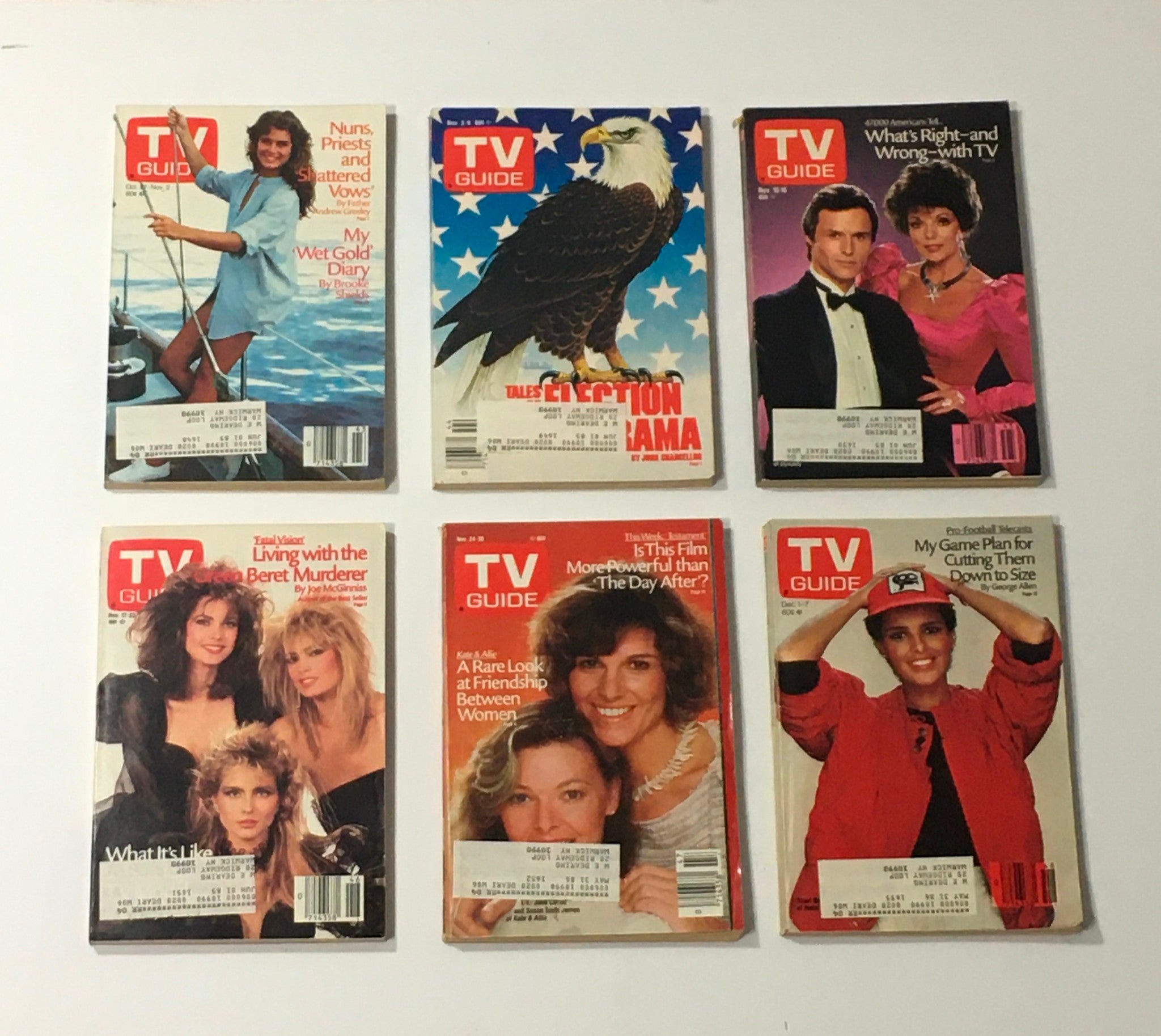 Complete Year Of TV Guide Magazines 1984, 52 Issues: Special Issue Fall Preview