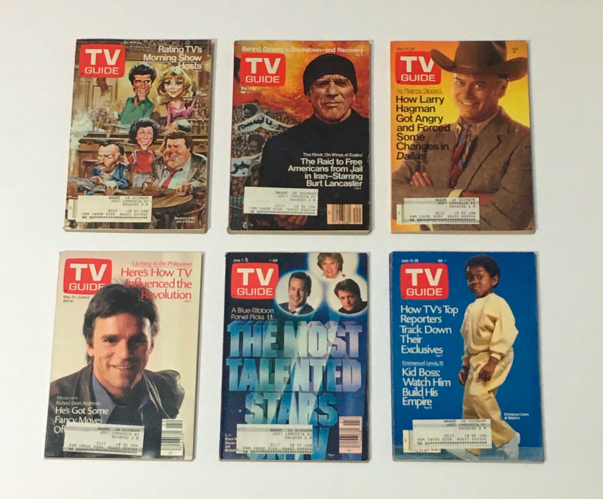 Complete Year Of TV Guide Magazines 1986, 52 Issues: Special Issue Fall Preview