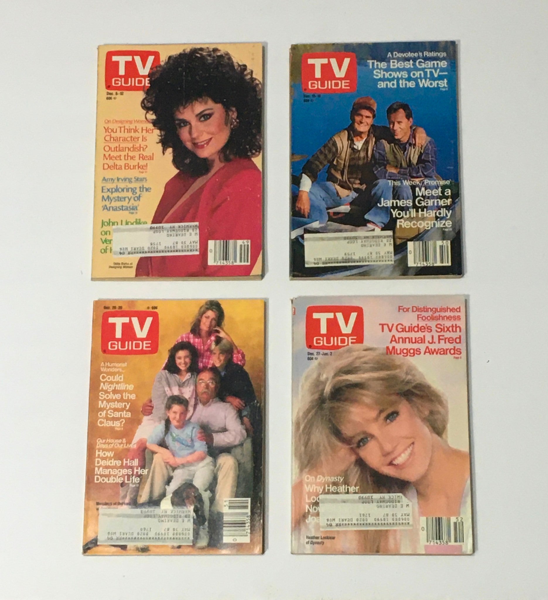 Complete Year Of TV Guide Magazines 1986, 52 Issues: Special Issue Fall Preview