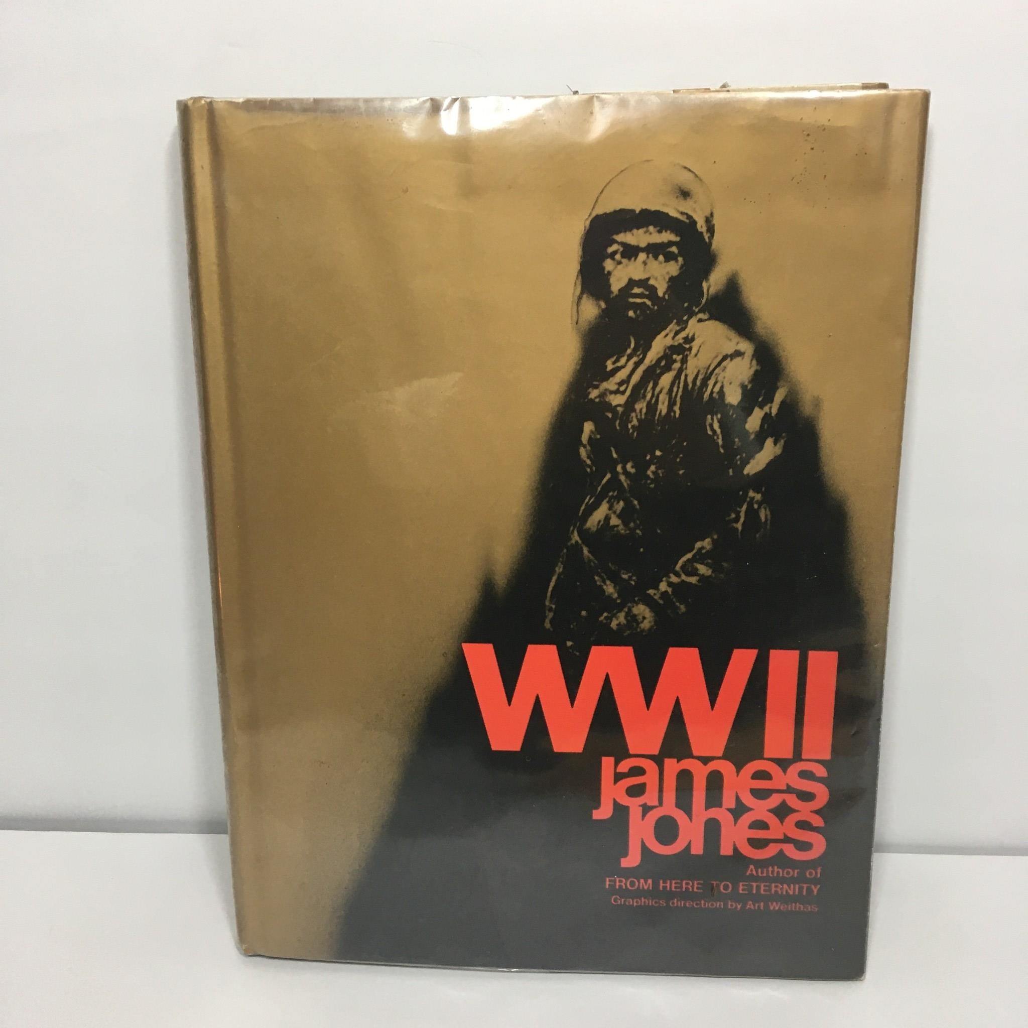 WWII James Jones 1975 First Edition Art Weithas Hardcover