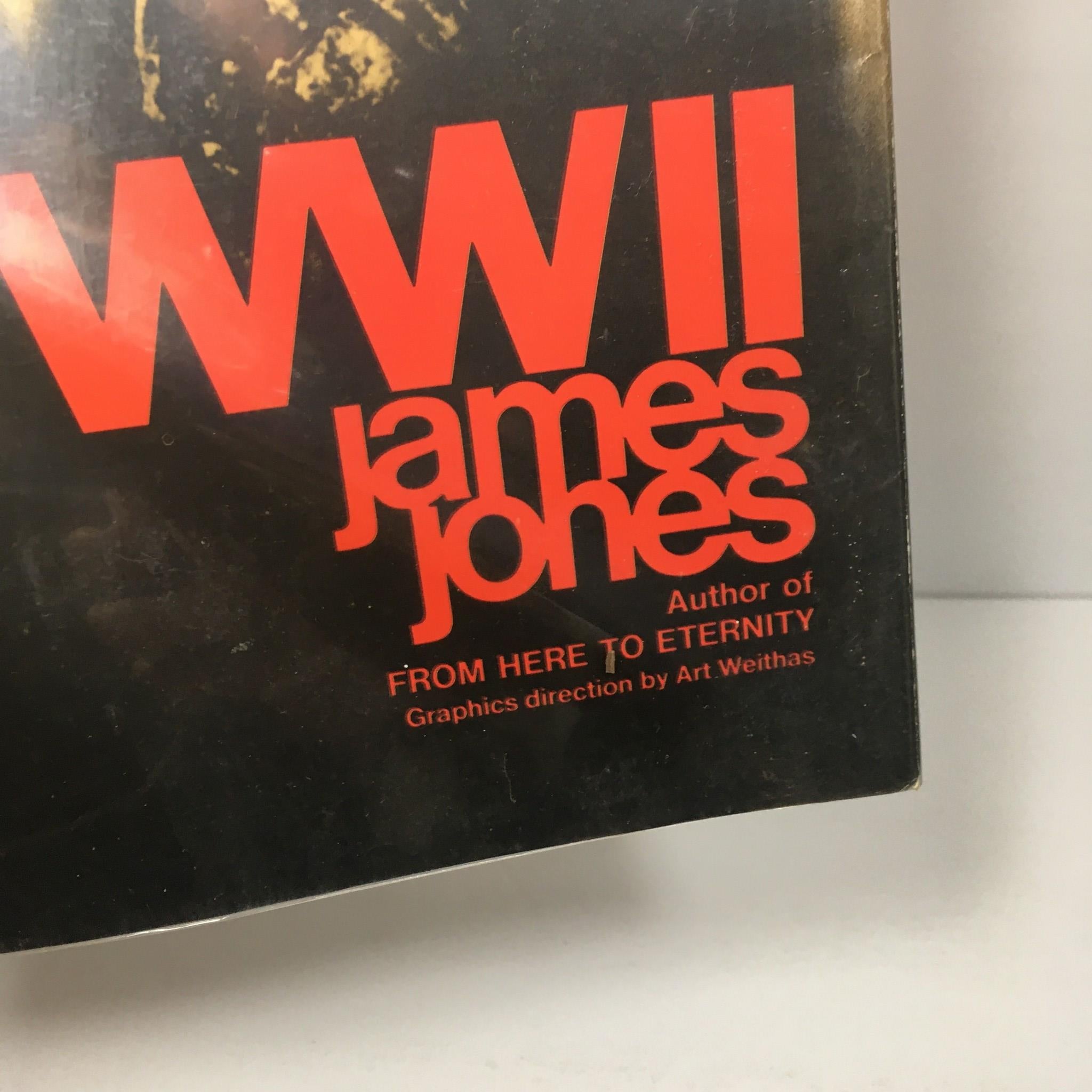 WWII James Jones 1975 First Edition Art Weithas Hardcover